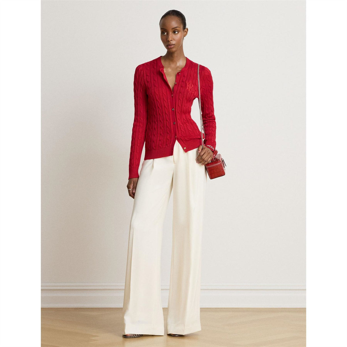 Lauren by Ralph Lauren Crew Neck Long Sleeve Sweater