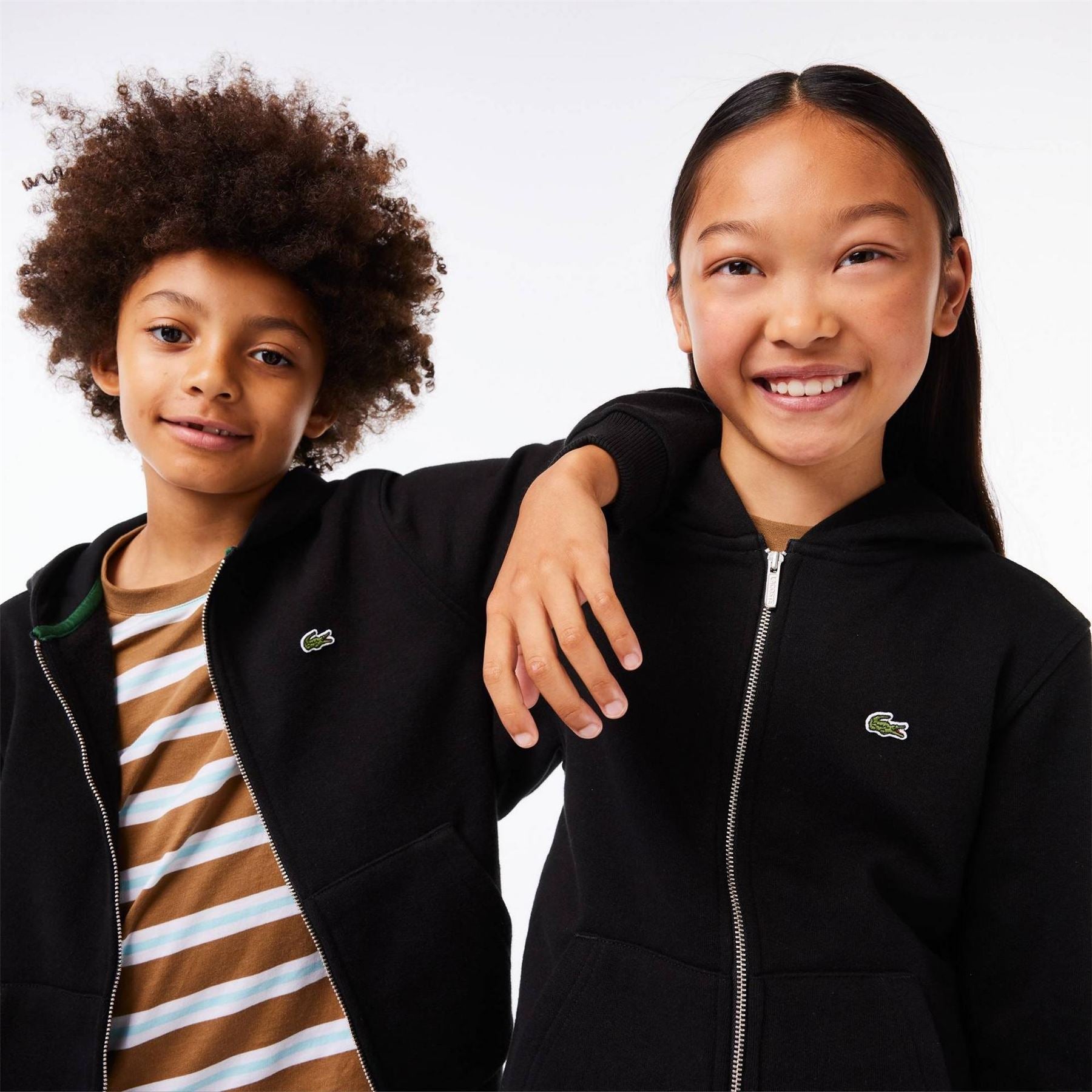 Lacoste Junior Boys Basic Zip Hoodie