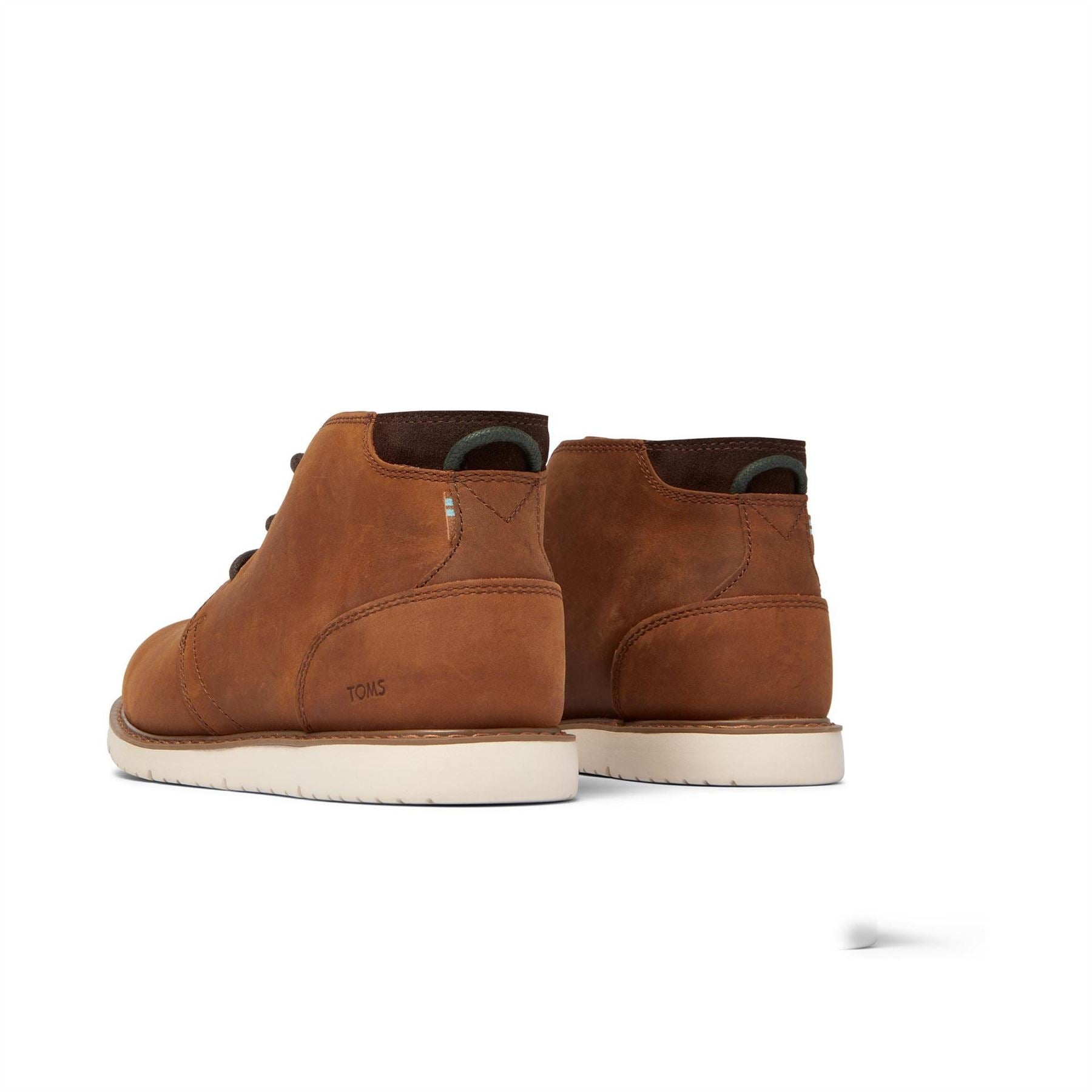Toms Round Toe Navi Chukka Boots