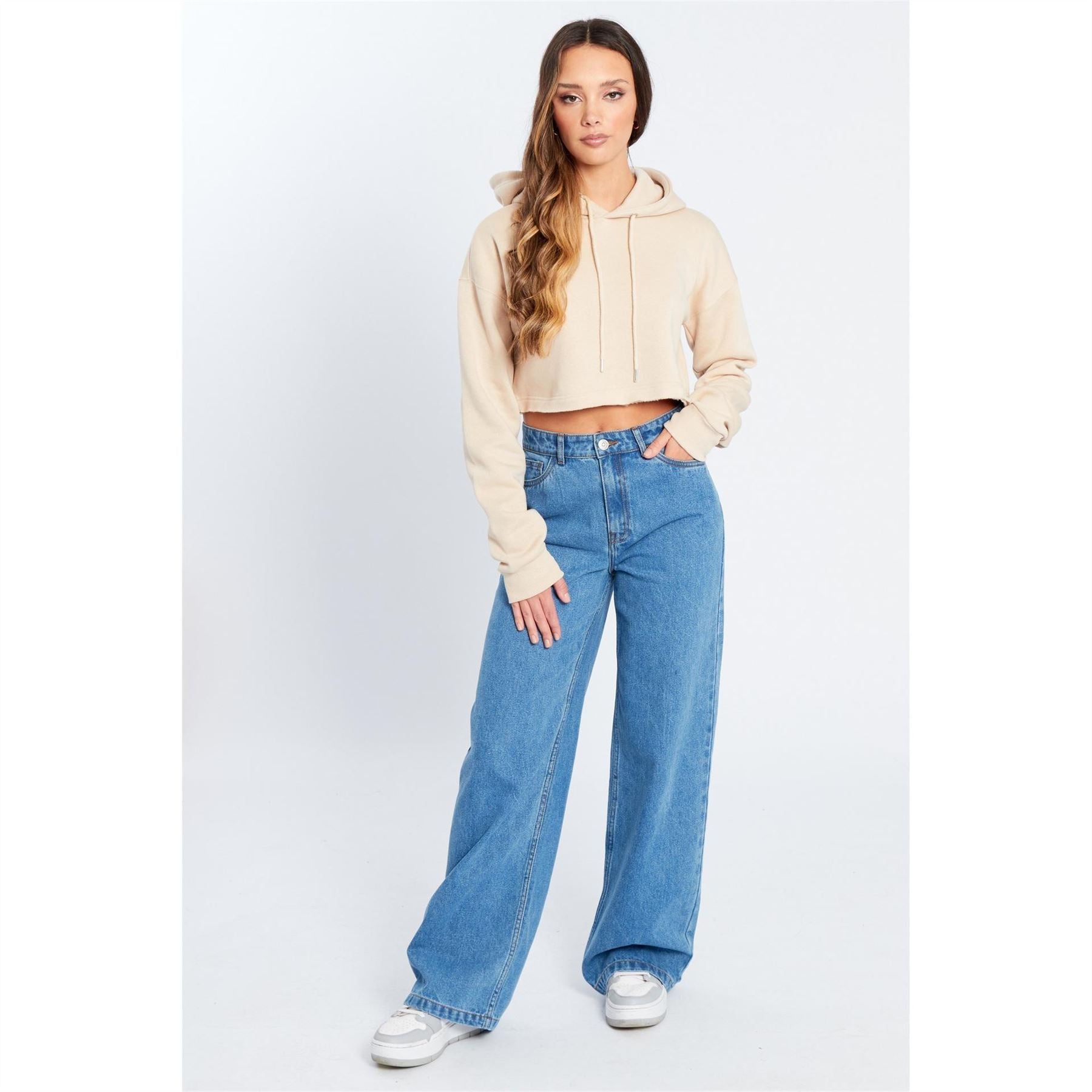 Be You You Crop Hoodie ld