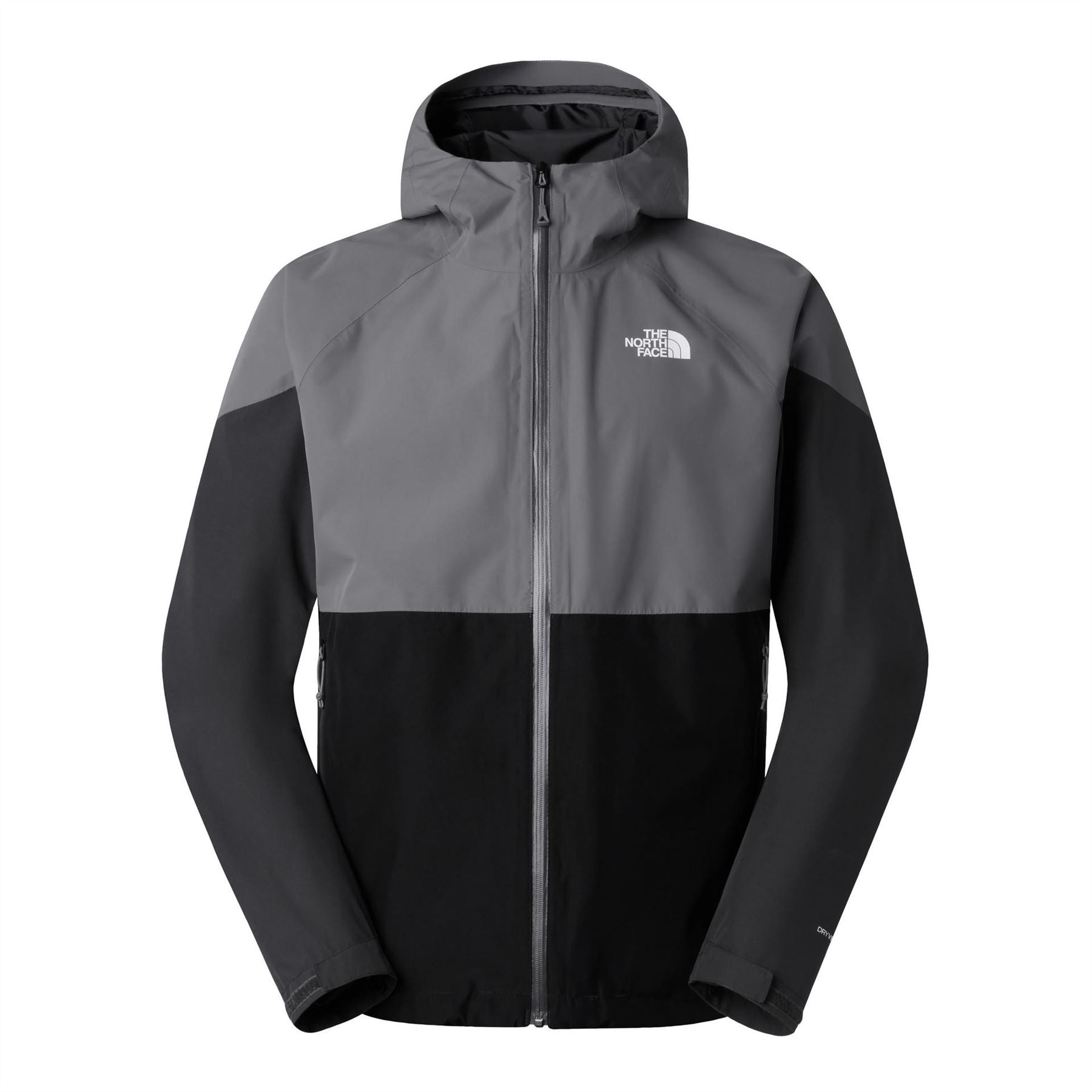 The North Face Hooded Neck Lightning Color Block Rain Jacket