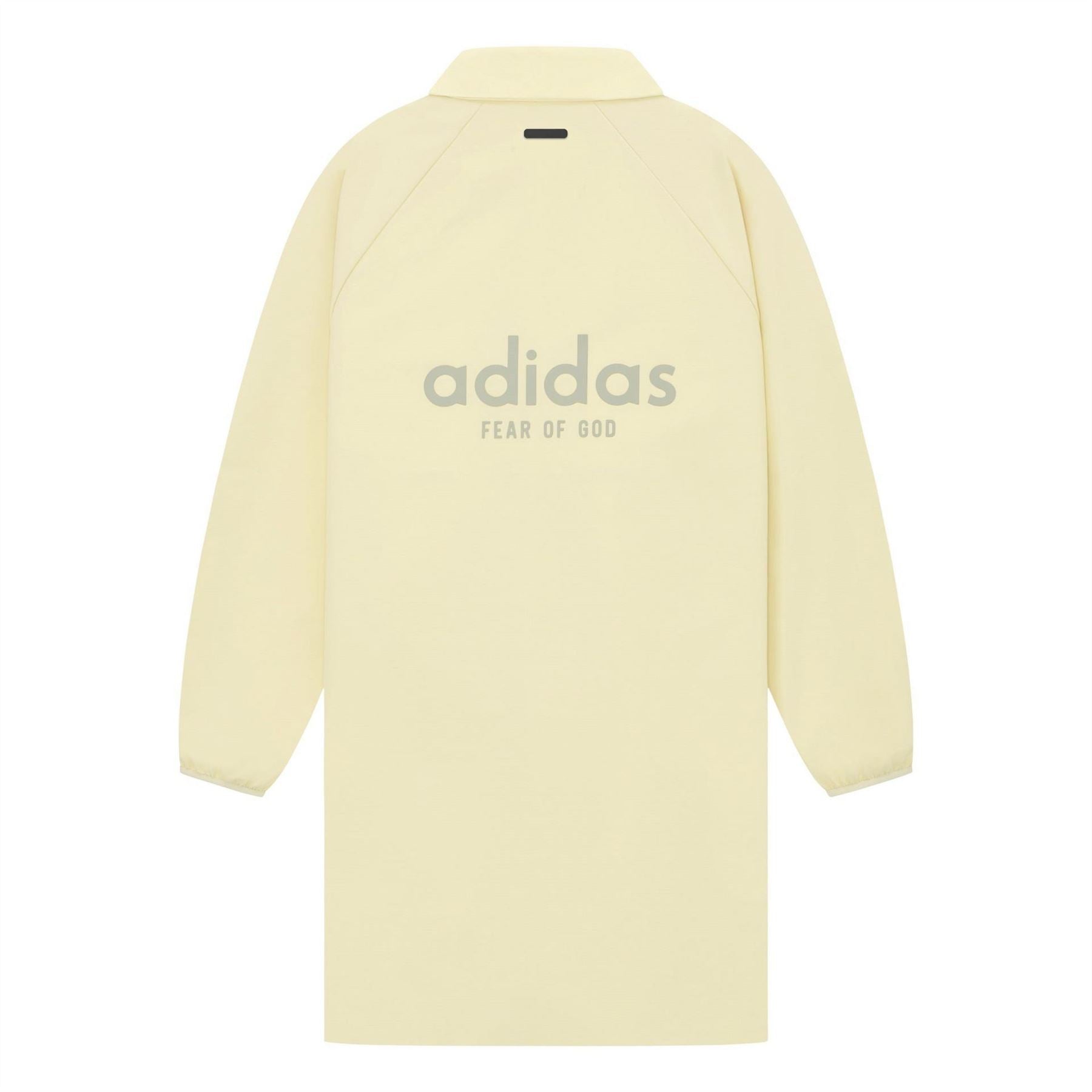 adidas Solid Patterned Snap Button Over Coat
