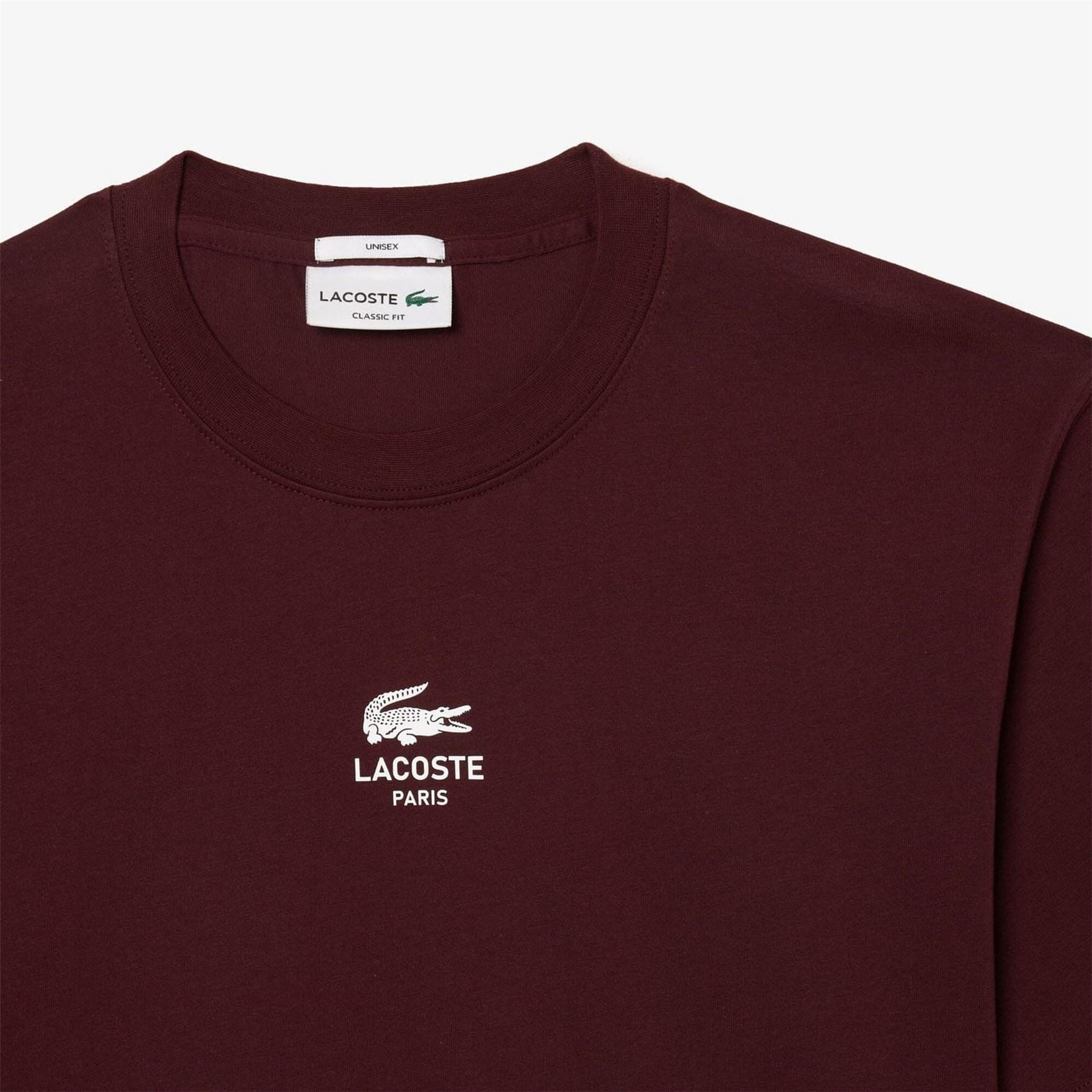 Lacoste Print Cotton T-Shirt