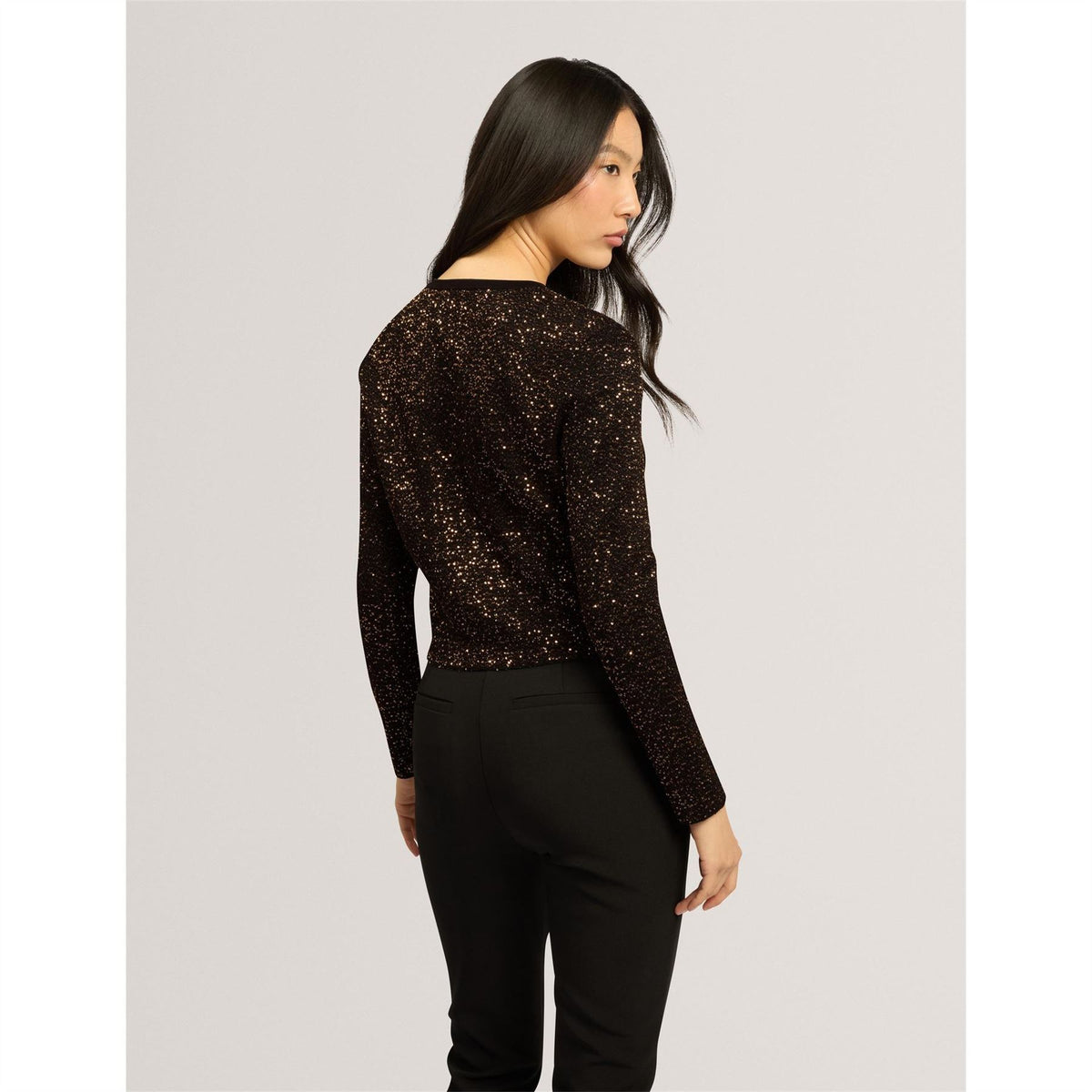 Ted Baker Sequin Cardigan Ld64