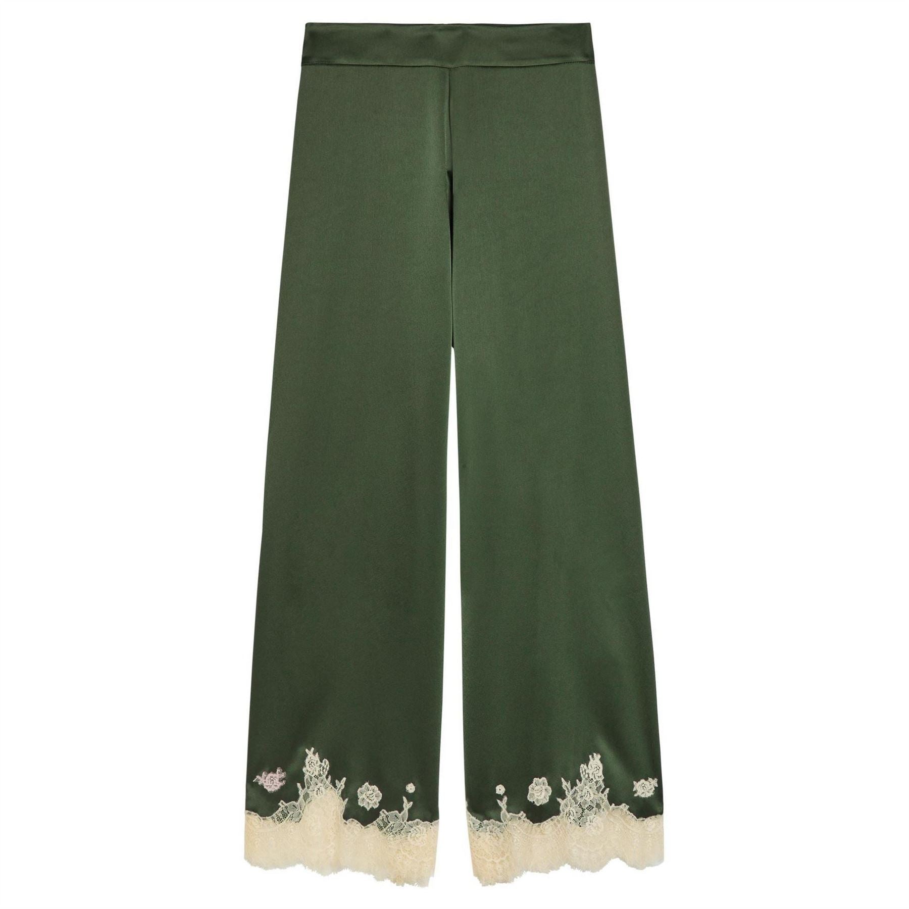 Alice And Olivia Athena Lace Gaucho Pant
