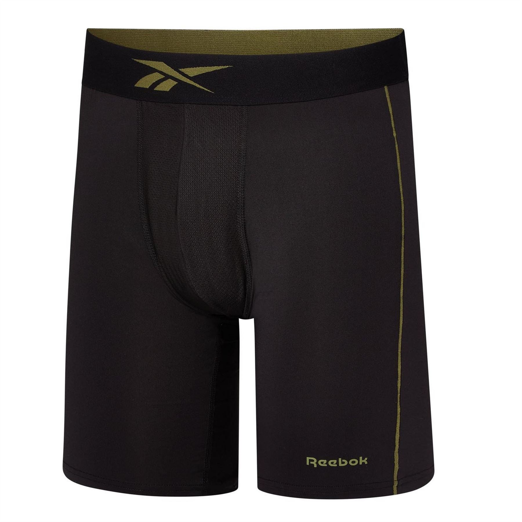 Reebok Mens 3 Pack Sports Trunks Hutton