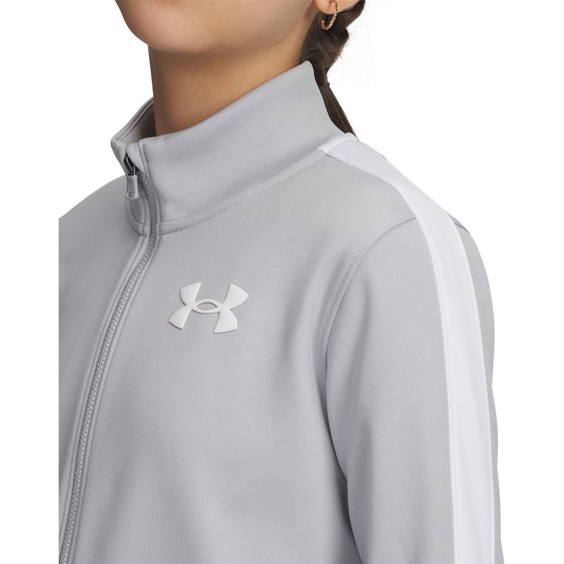 Under Armour Armour Em Knit Track Suit Full Tracksuit Girls