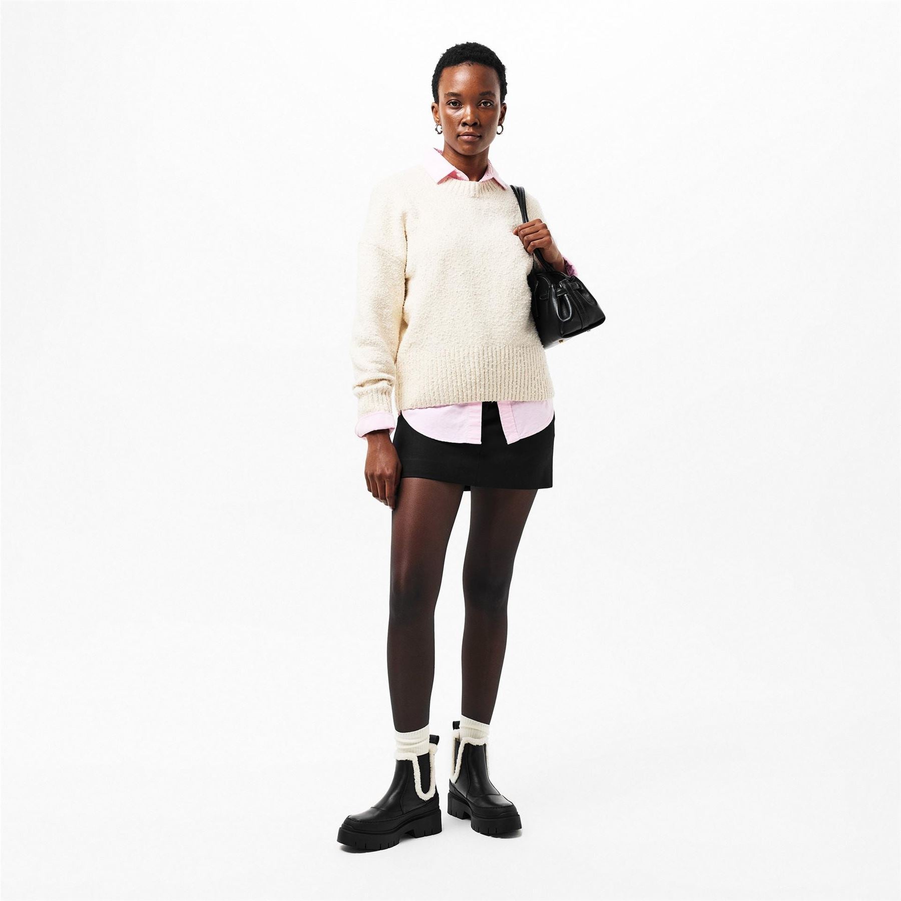 Hugo Kris Chelsea Boots with Chunky Low Heel