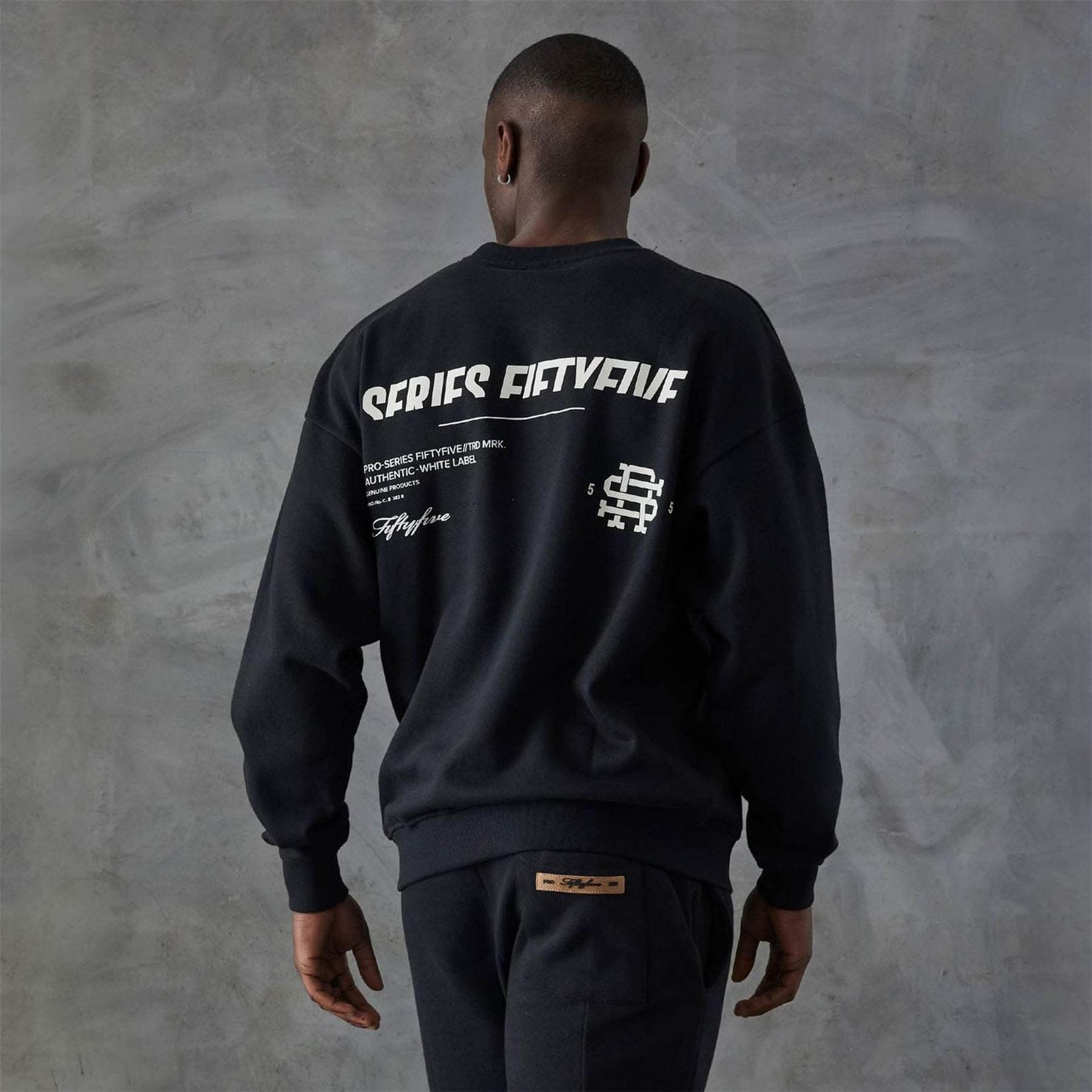 Series 55 Front Back Logo Crewneck Sweatshirt