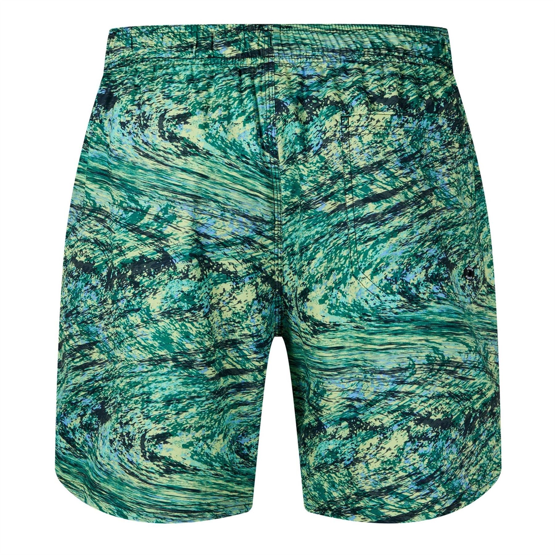 Puma Abstract Patterned Swim Shorts