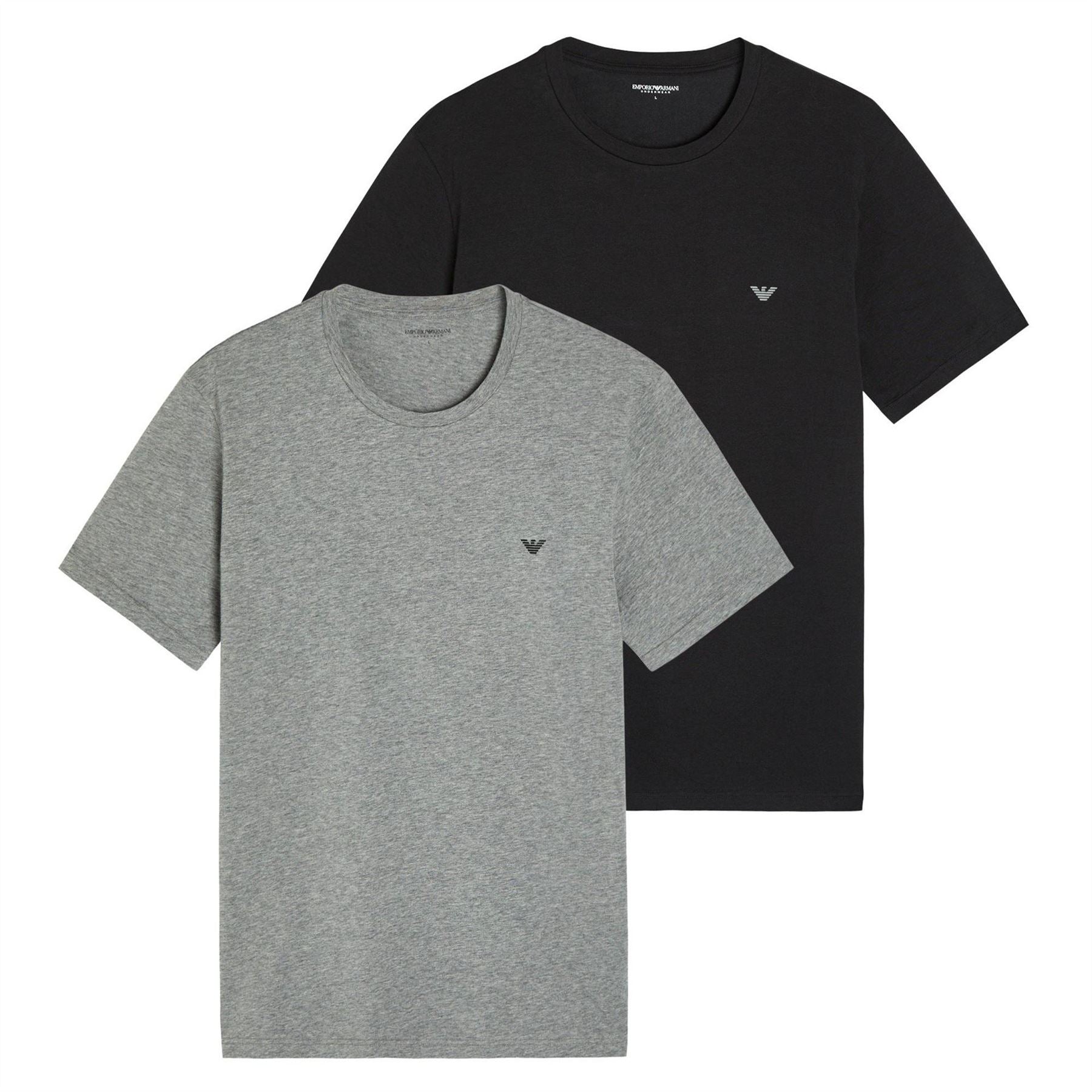 Emporio Armani Pack Crew Neck T-Shirt Nut I
