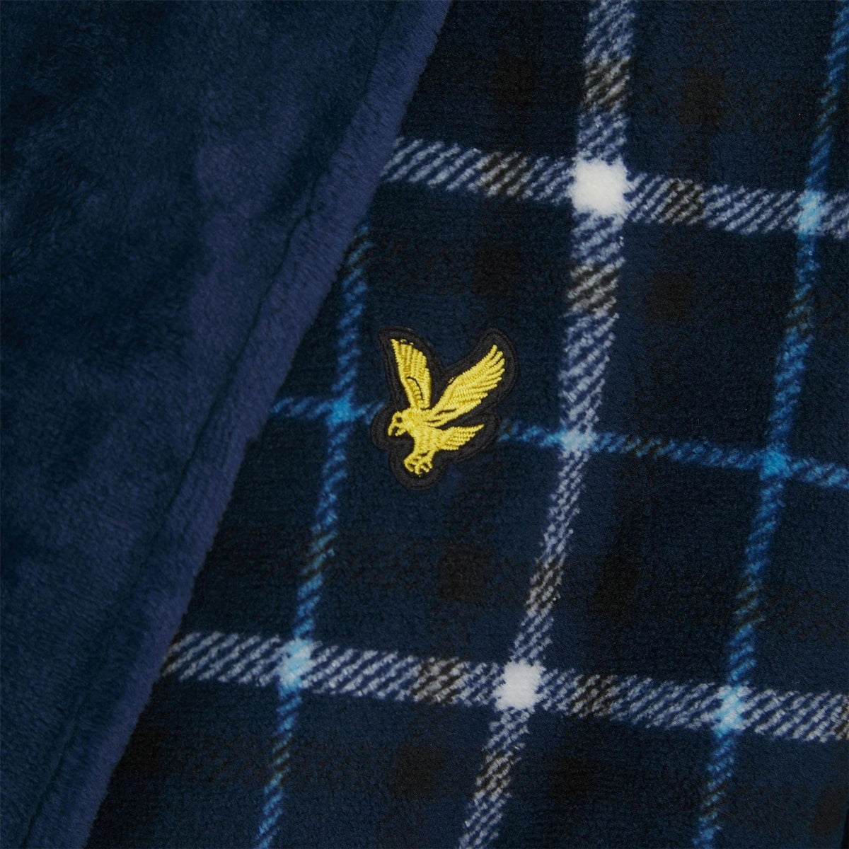 Lyle and Scott Plaid Men's Cassidy Bathrobe