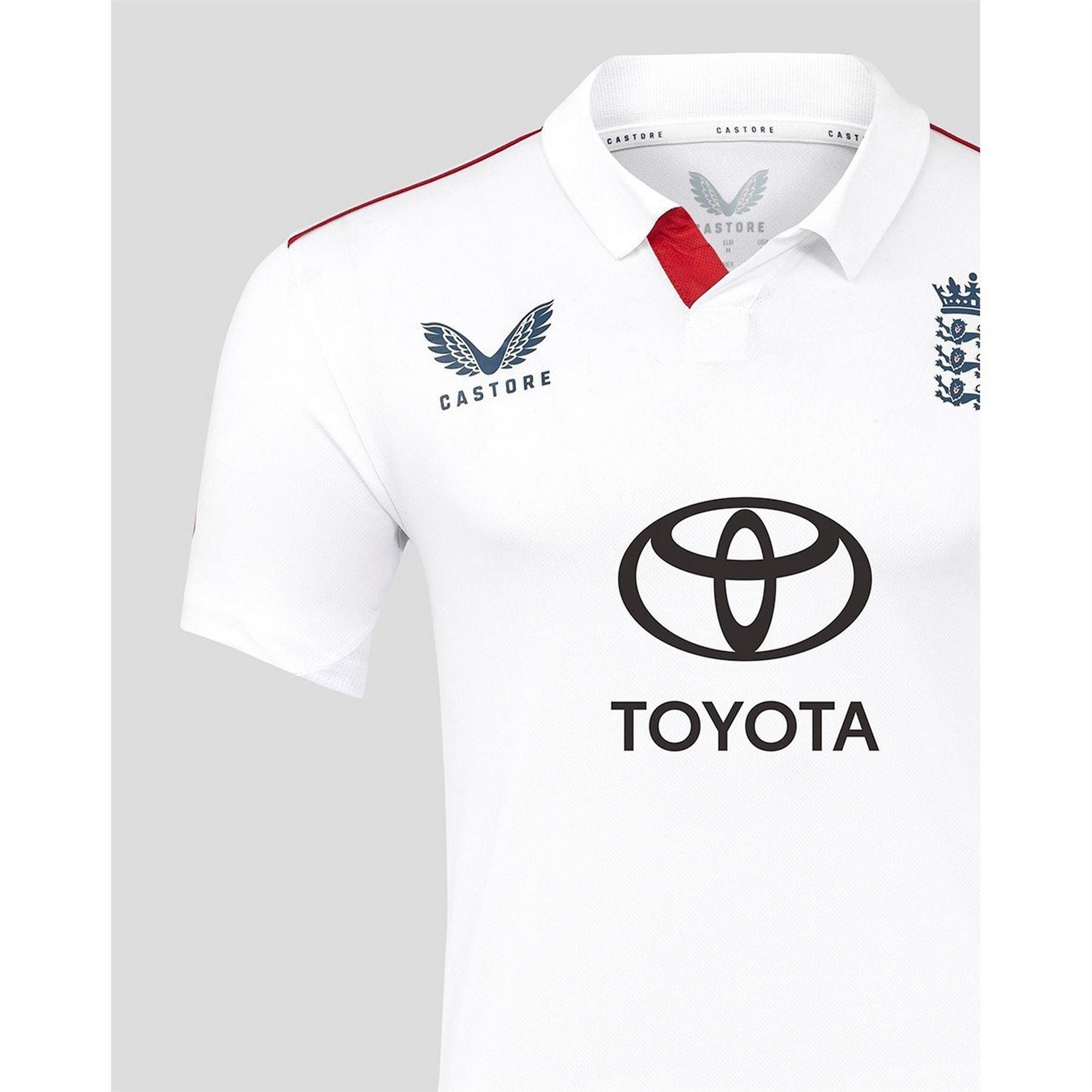Castore 26 27 England Cricket Test Shirt