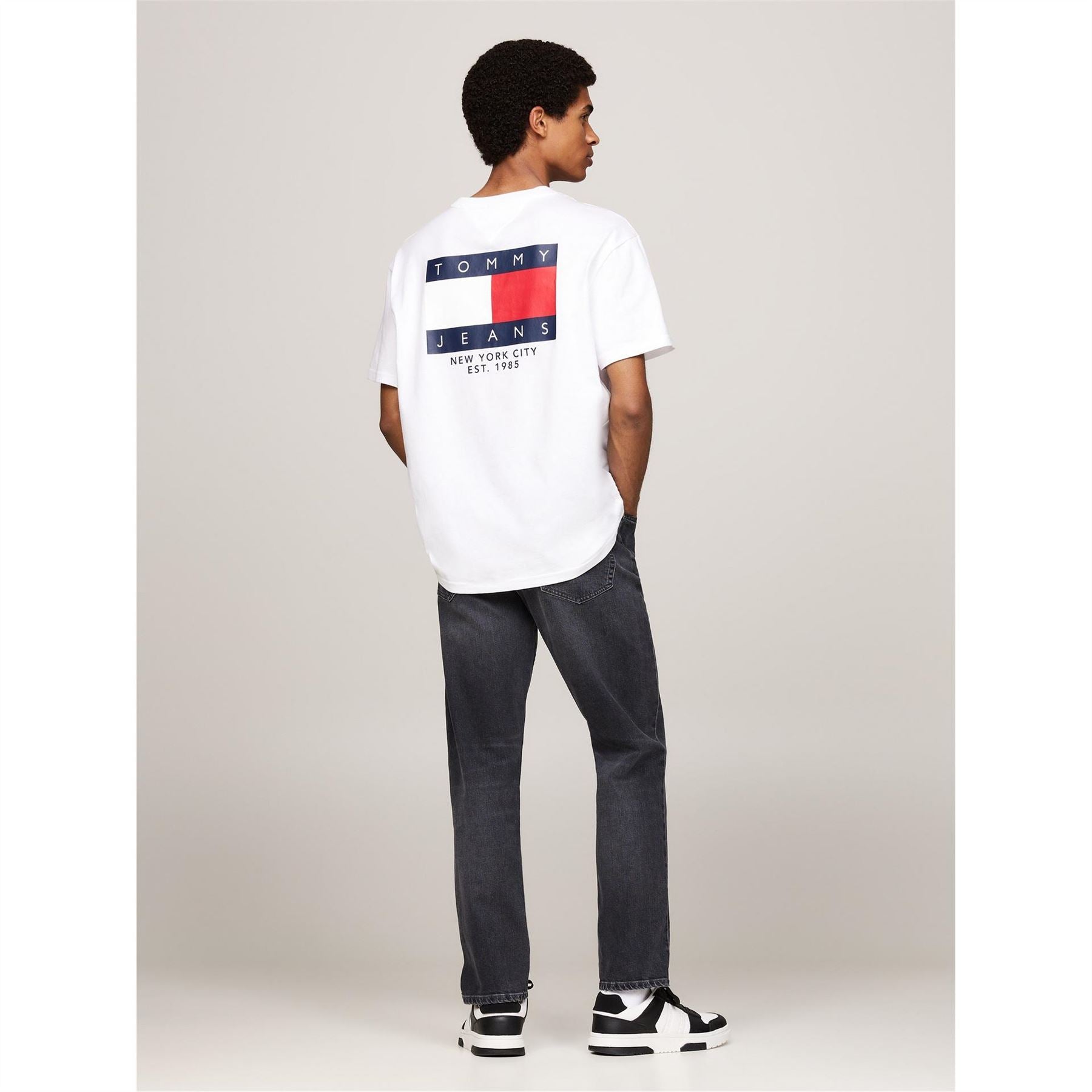 Tommy Jeans Reg Rwb Sig Flag Tee Ext