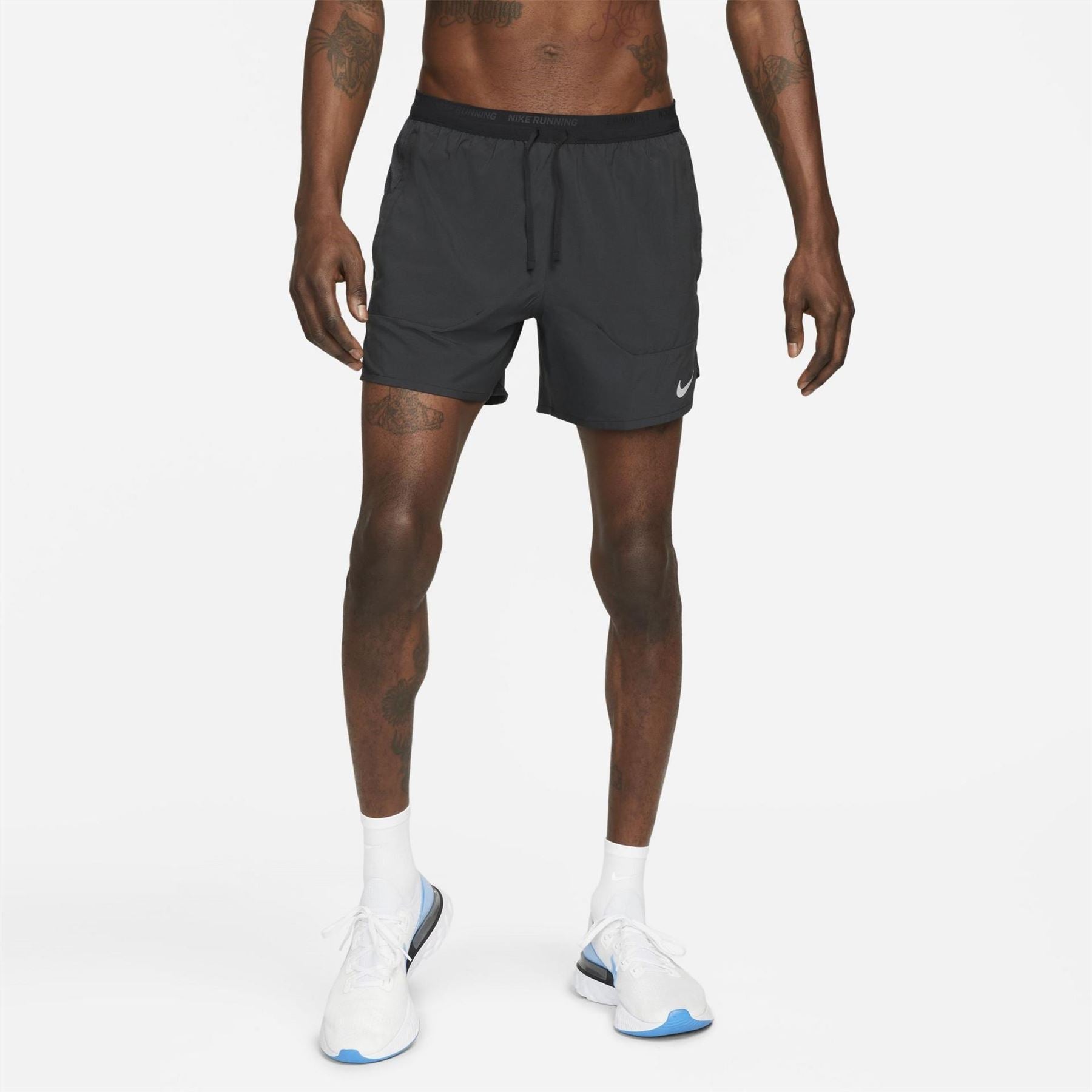 Nike Mens Stride Dri Fit 5 Brief Lined Running Shorts