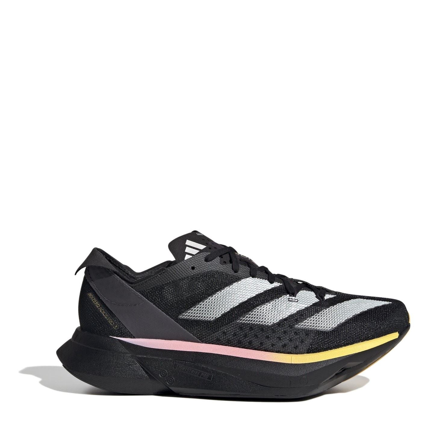 adidas Adizero Adios Pro 3 Lace-Up Road Running Sneakers