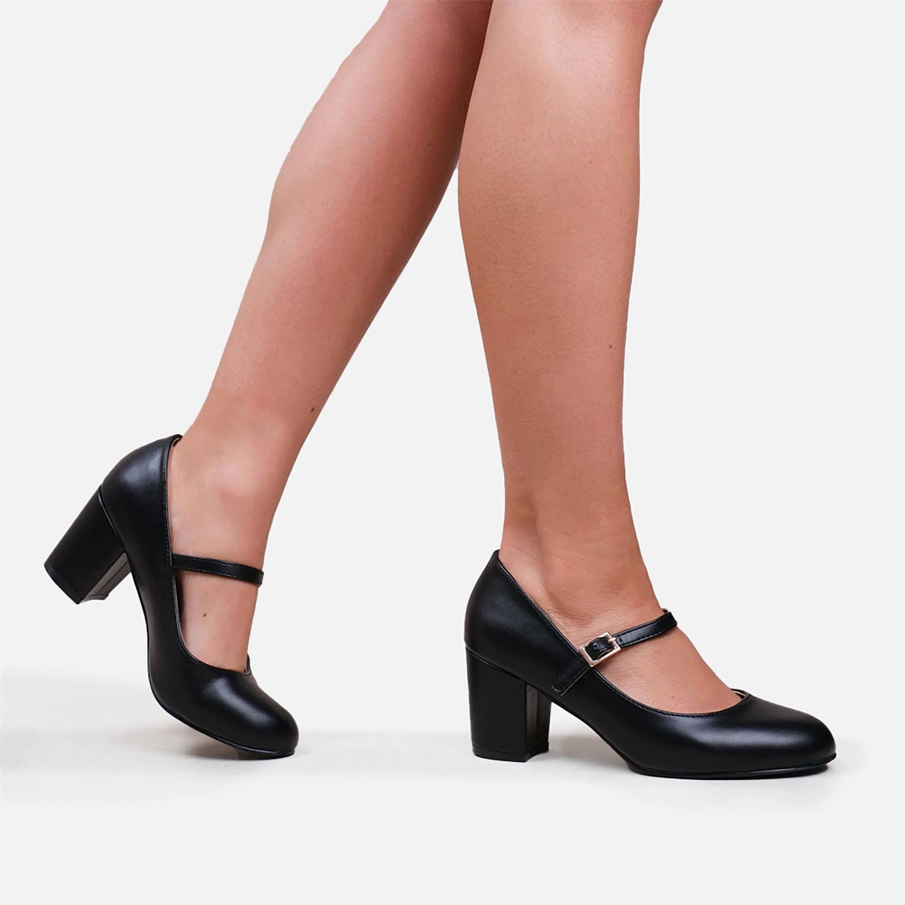 Wheres That From Block Heel Mary Jane Pumps Ladies