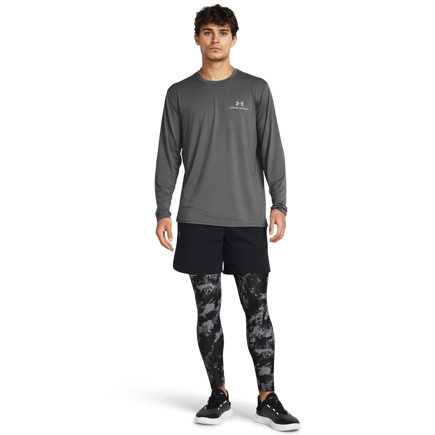 Under Armour Mens Armour Ua Hg Isochill Prtd Leggings Legging
