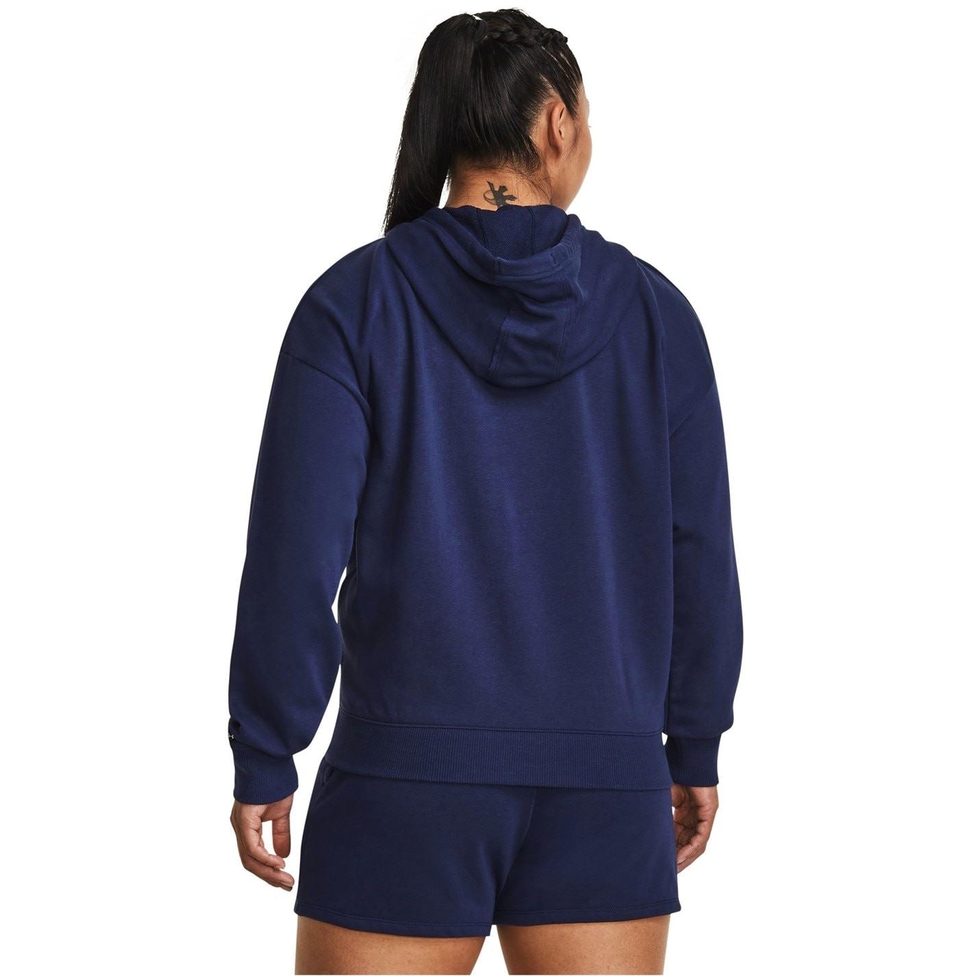 Under Armour Project Rock Hooded Long Sleeve Sweatshirt
