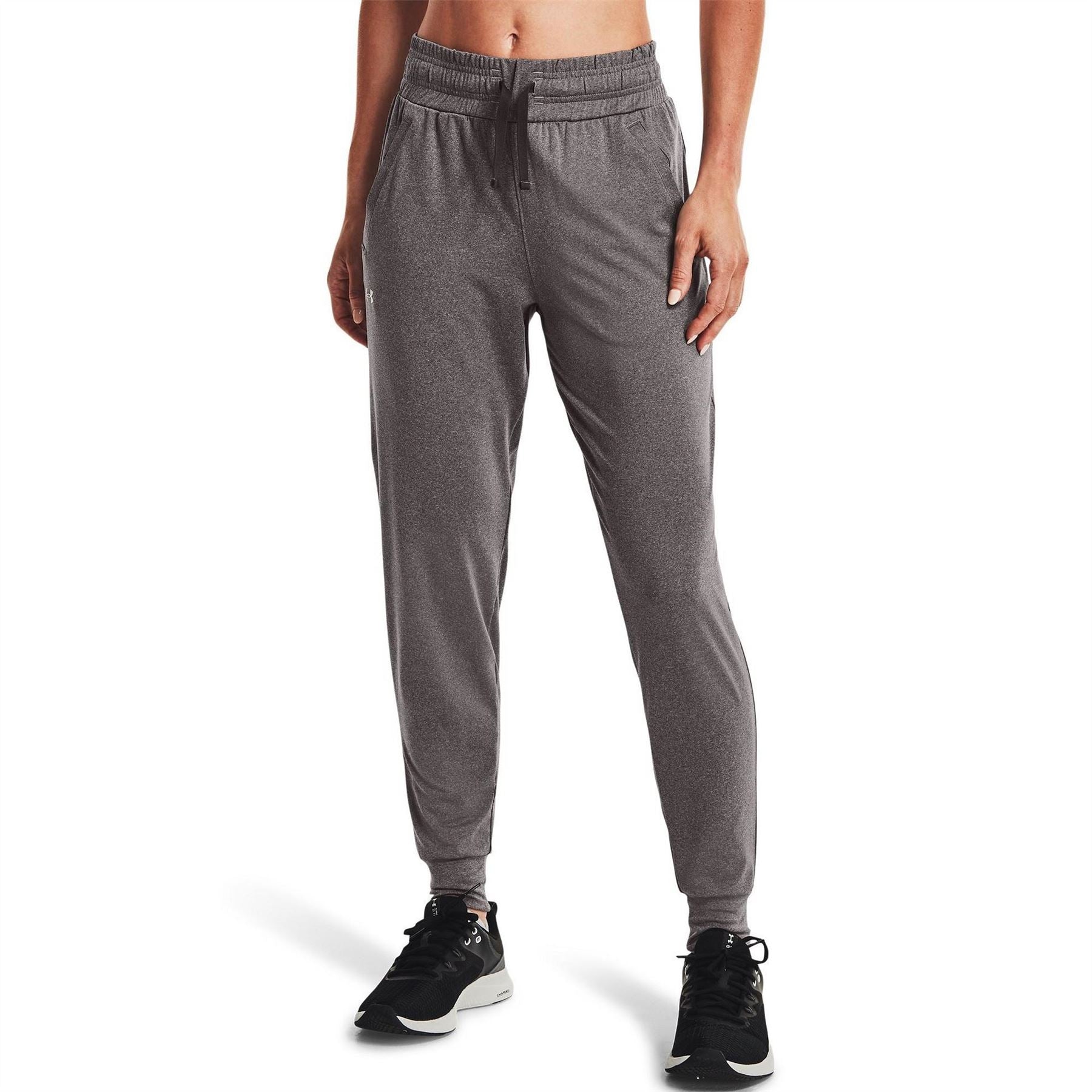 Under Armour Solid Patterned Joggers with Elastic Cuff