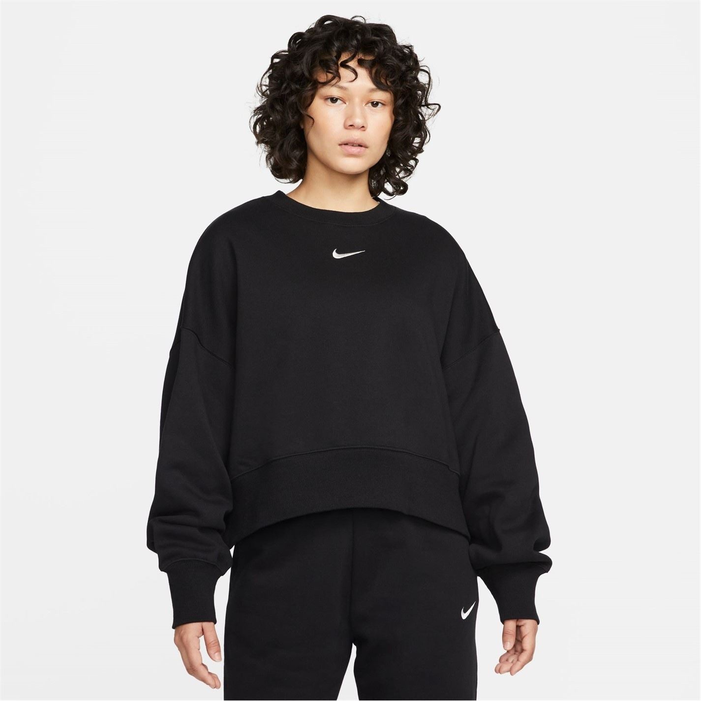Nike Womens Sportswear Phoenix Fleece Over Oversized Crewneck Sweatshirt