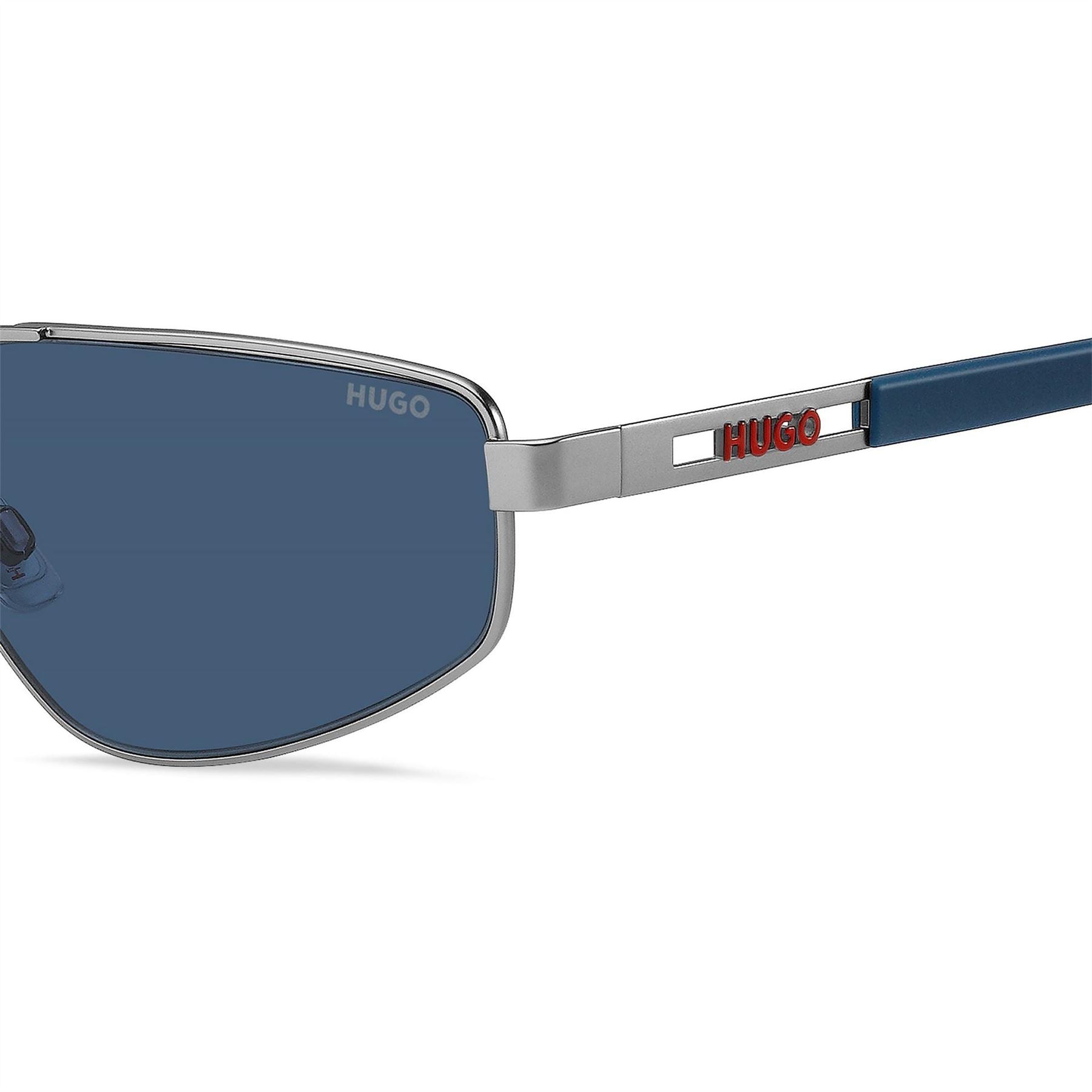 Hugo Rectangular Sun Round Sunglasses