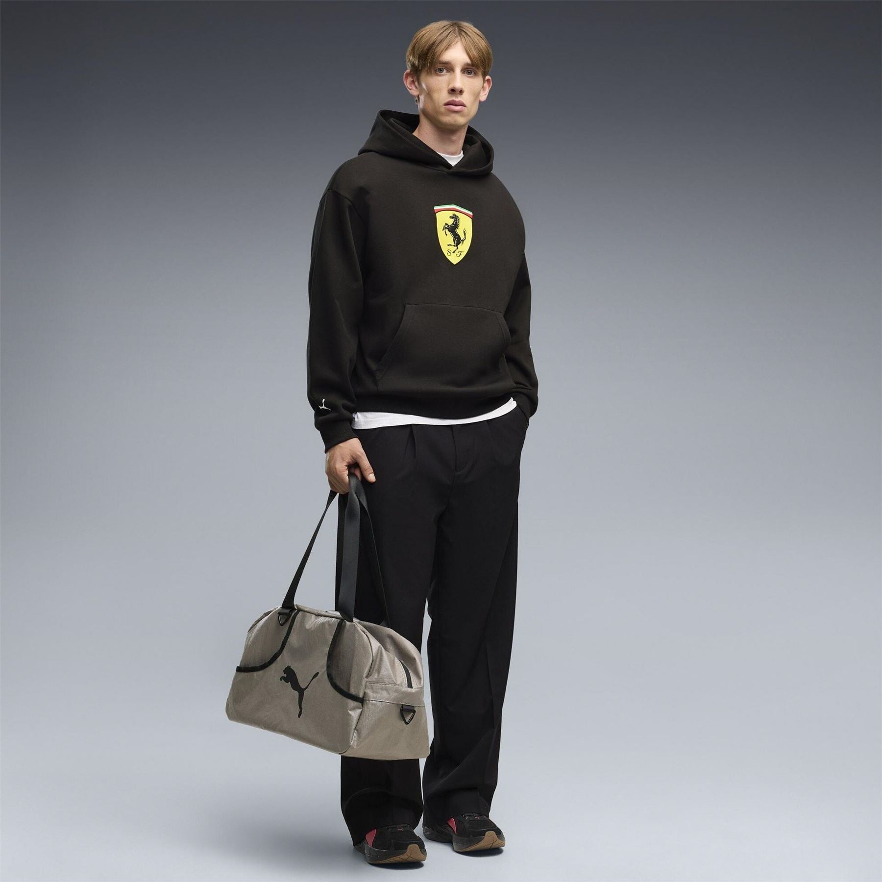 Puma 71 Ferrari Over The Head Oversized Fit Hoodie