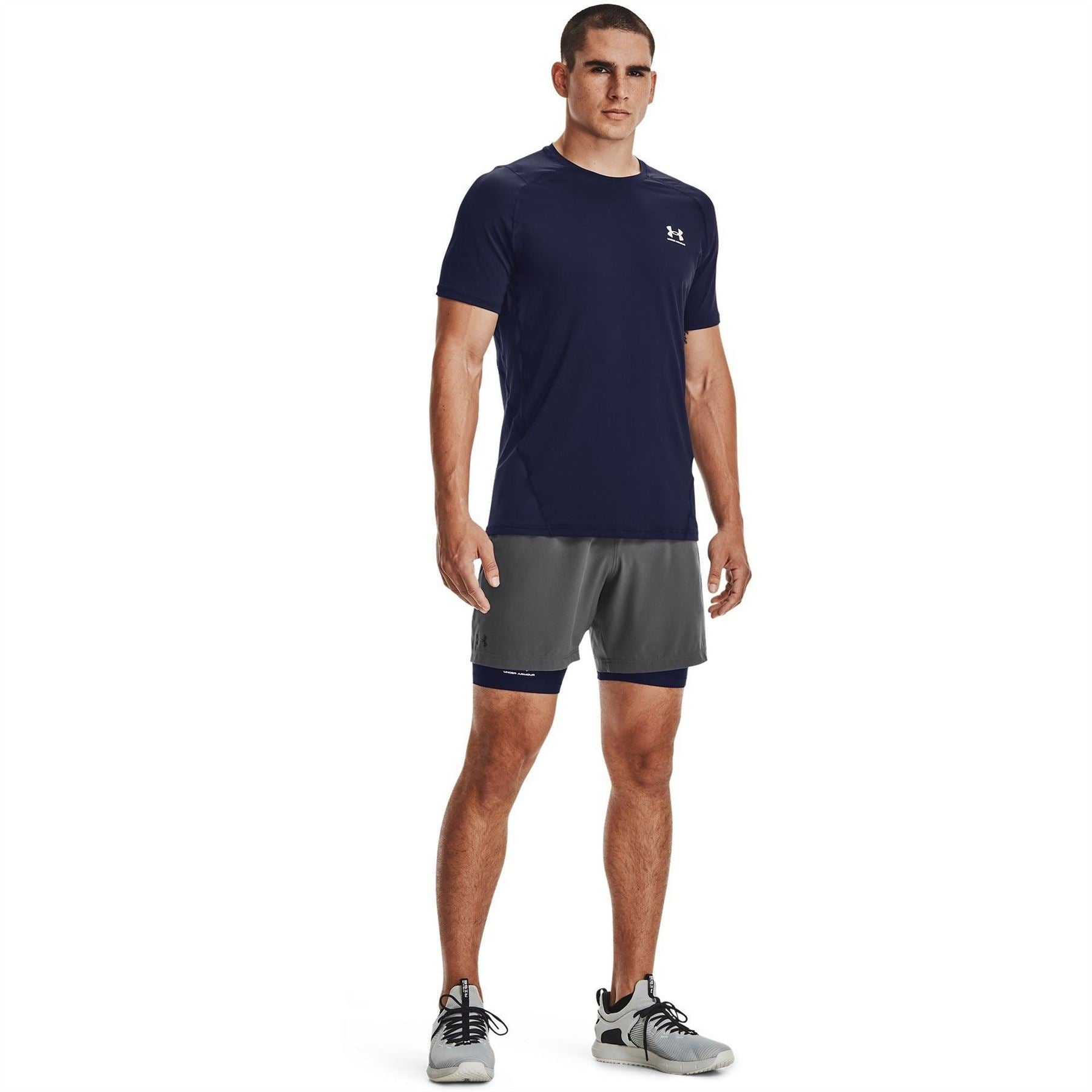 Under Armour HeatGear Armour Fitted Short Sleeve Training Top Mens