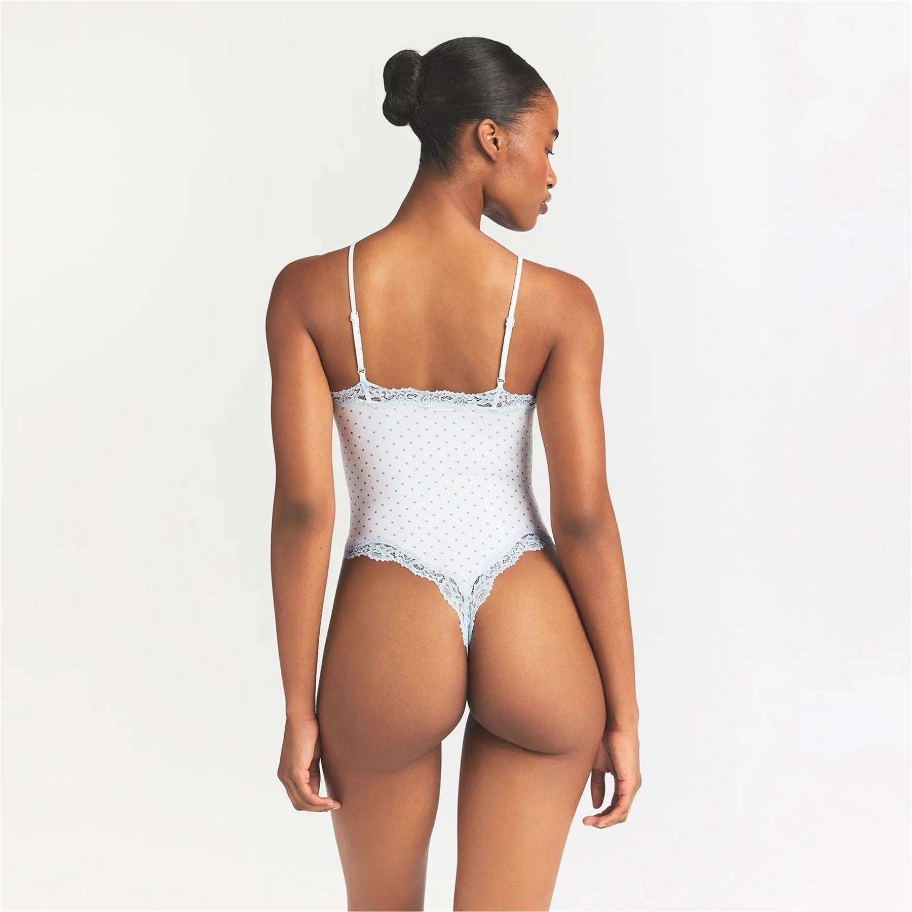 SKIMS Womens Fits Everybody Lace Cami Bodysuit