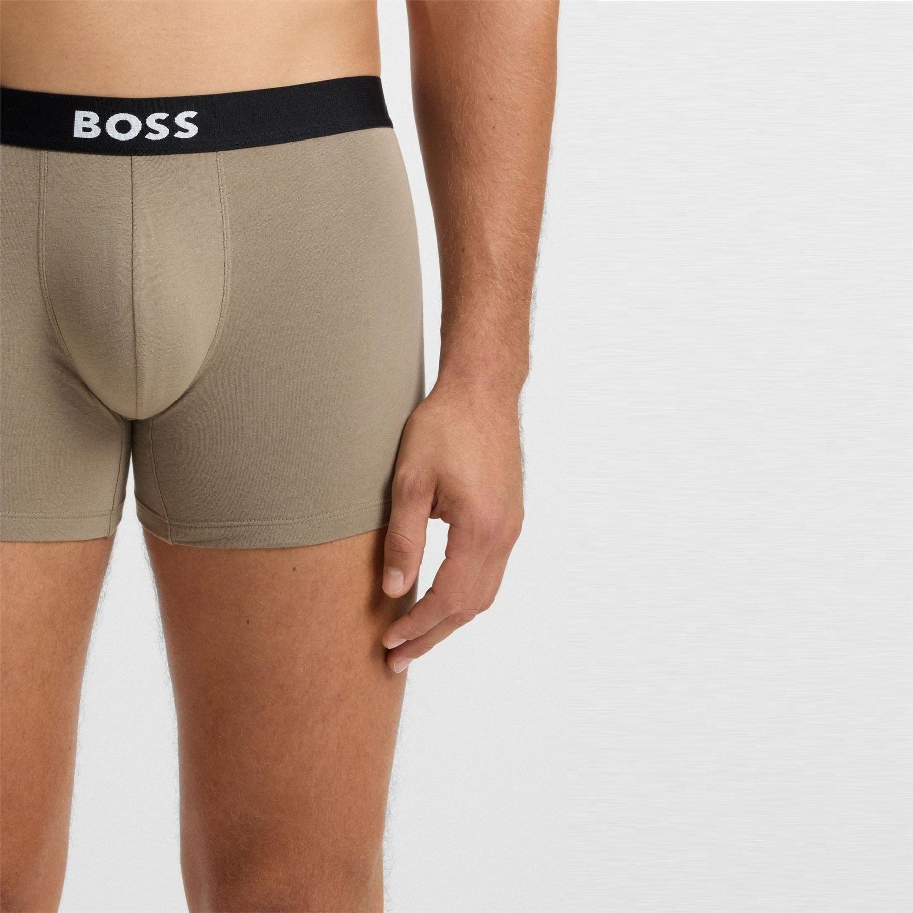 Boss Pack Of Logo Waistband Boxer Briefs