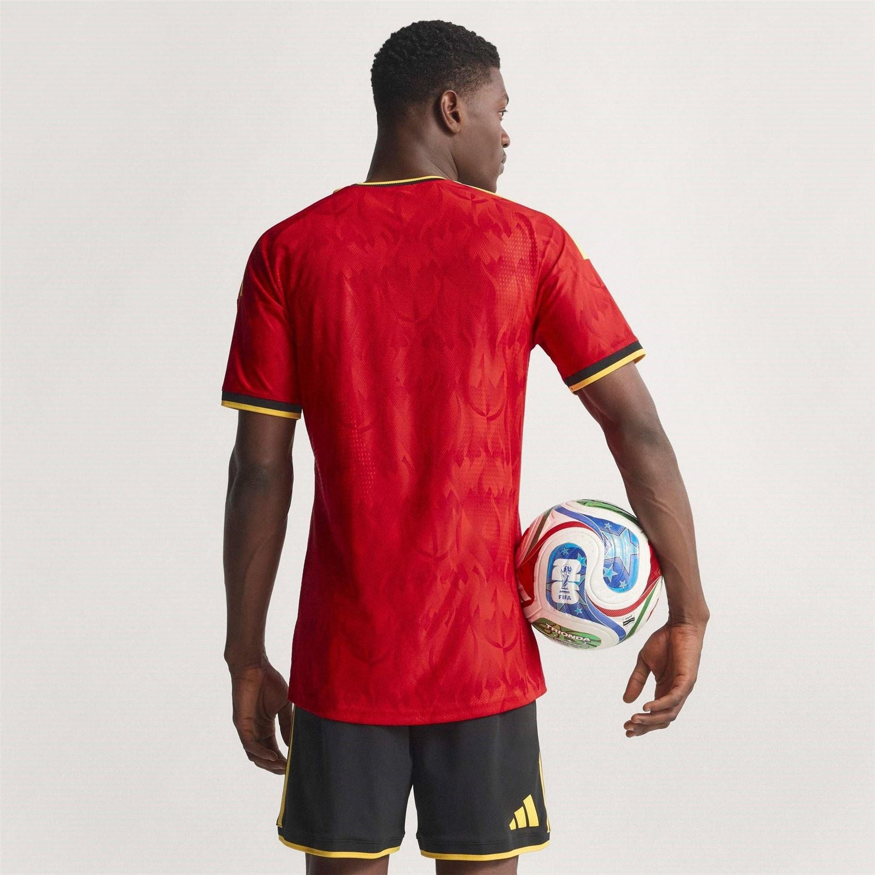adidas Mens Belgium Authentic Home Shirt World Cup 2026