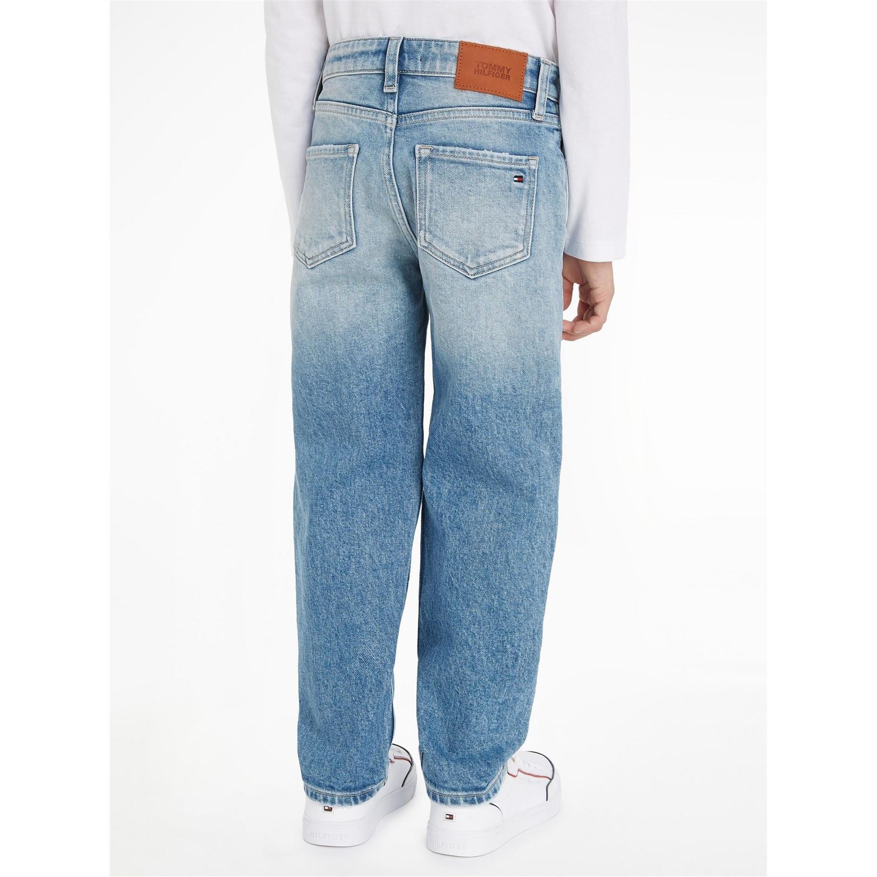 Tommy Hilfiger Hemp Light Wash Jeans Juniors