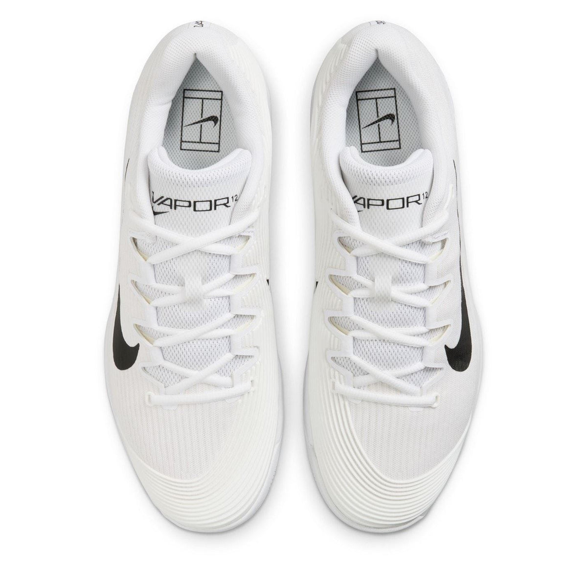 Nike Vapor Low Top Ribbed Flat Heel Sneakers