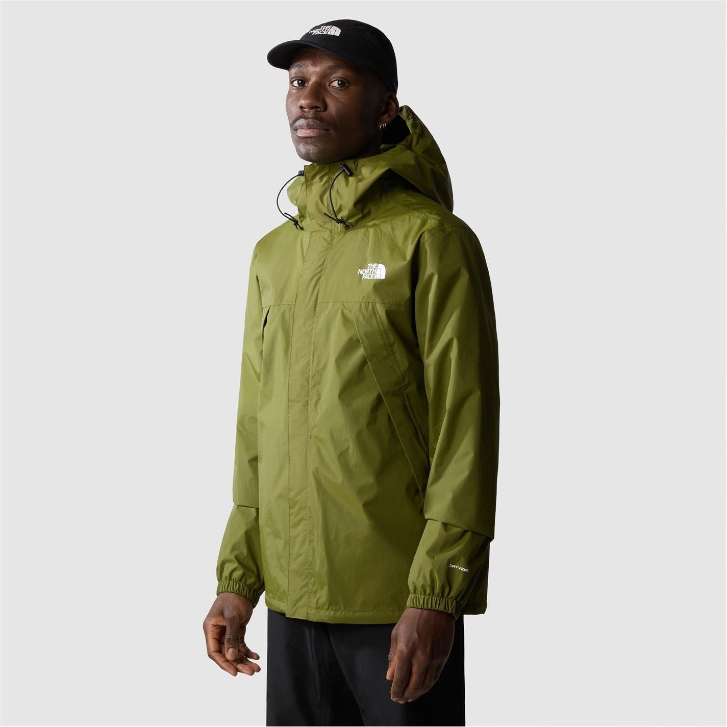 The North Face Antora Solid Patterned Hooded Rain Jacket
