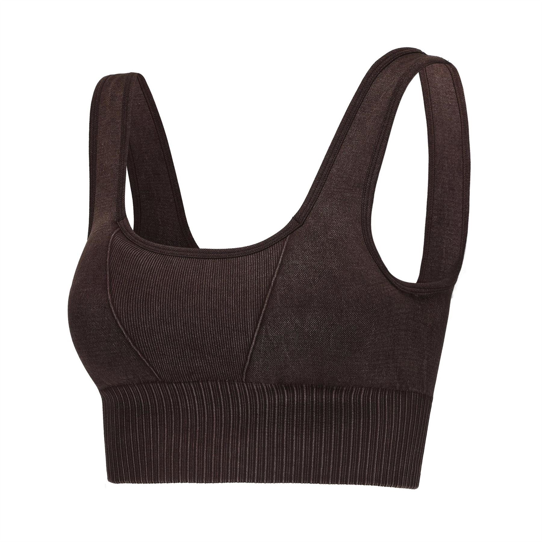 Slazenger 2 Pack Square Neck Cropped Bra