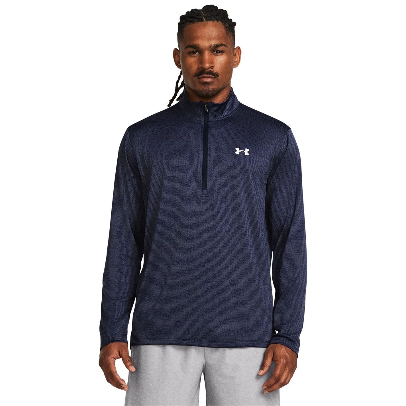 Under Armour Tech Regular Fit Zip Neck Long Sleeve Top