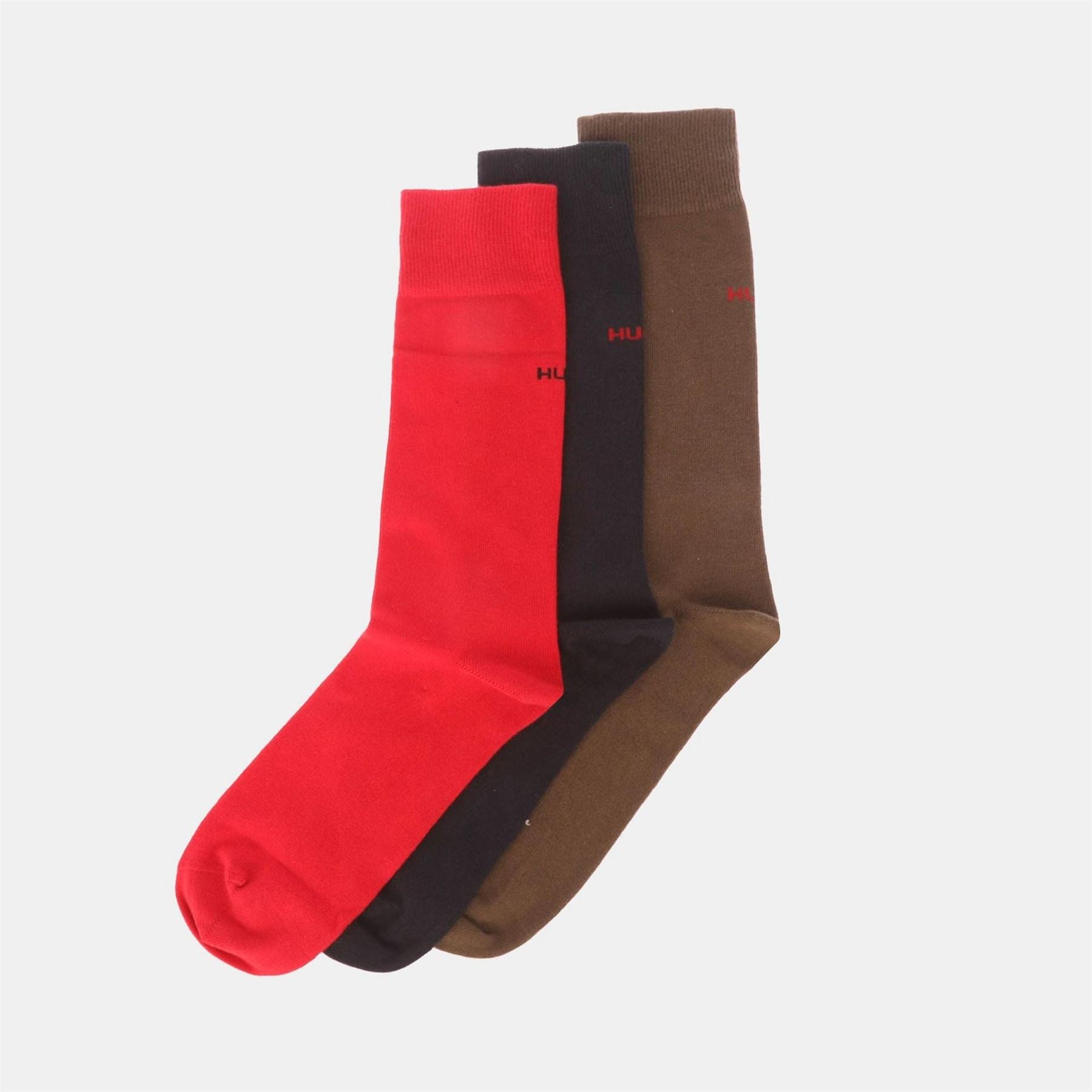 Hugo Pack Of Logo Socks