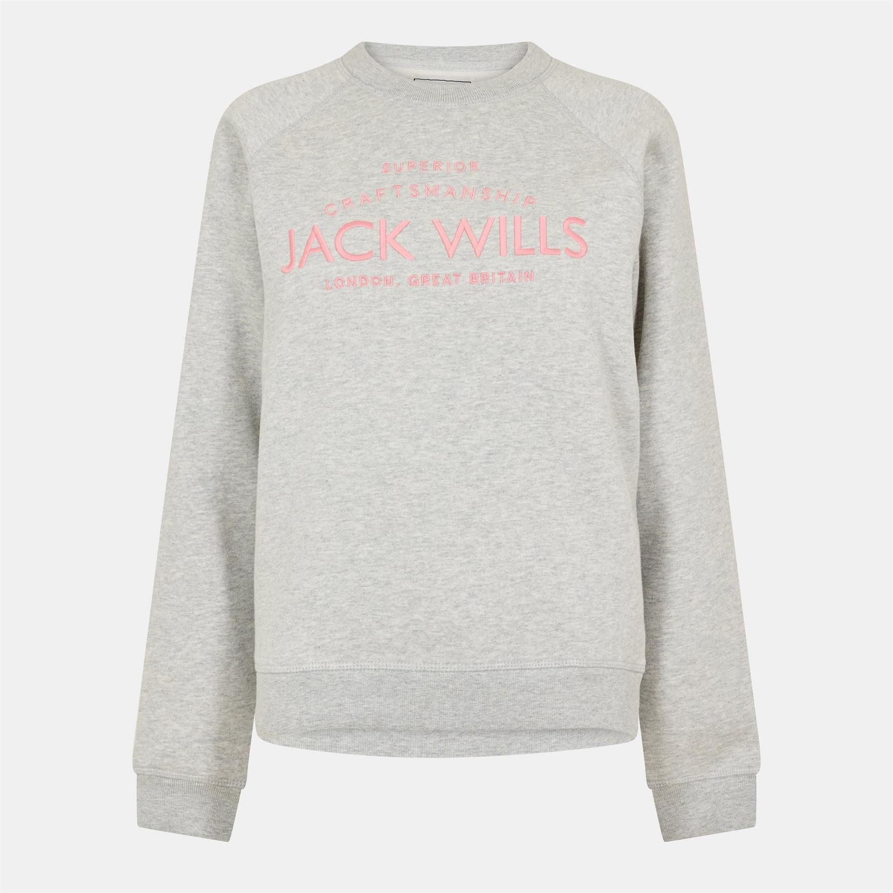 Jack Wills Hunston Graphic Crew Neck Sweatshirt
