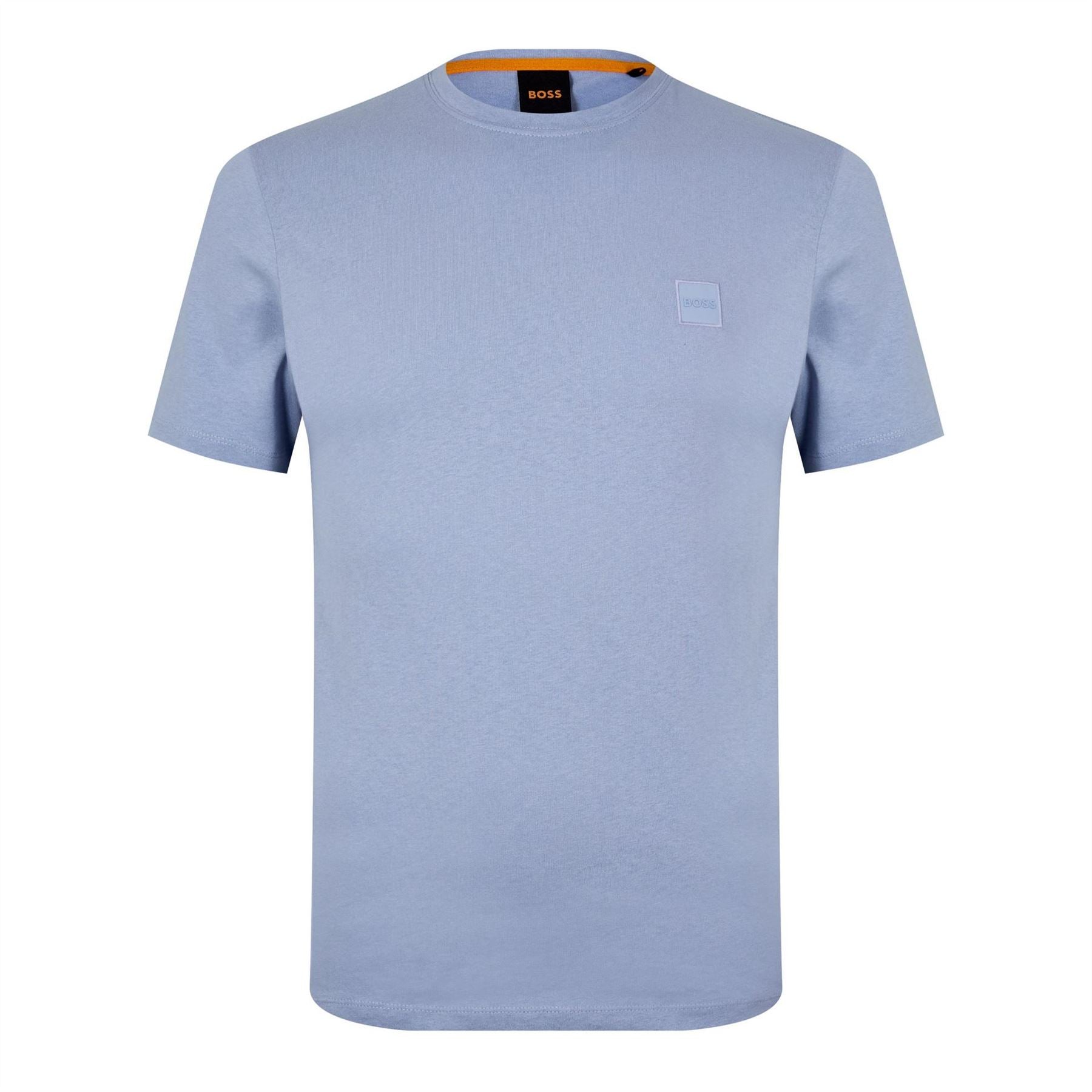 Boss BOSS ORANGE Tales T Shirt with Logo Patch Premium Cotton