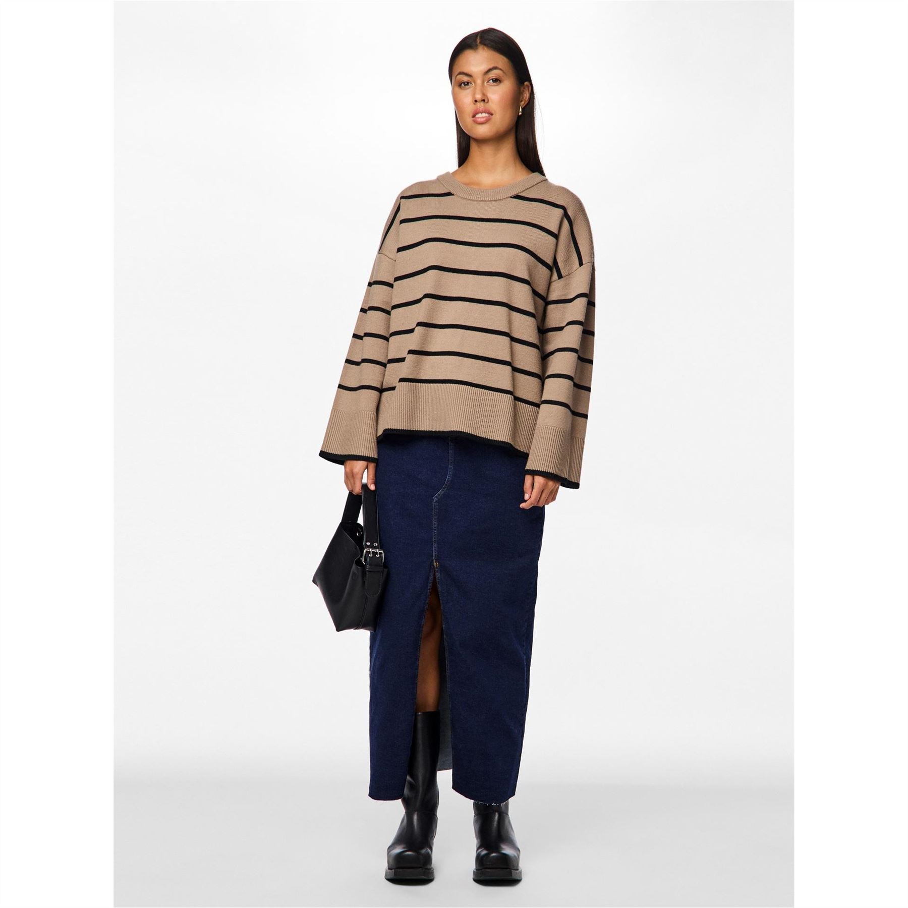 Pieces Relaxed Fit Drop Shoulder Sweatshirt