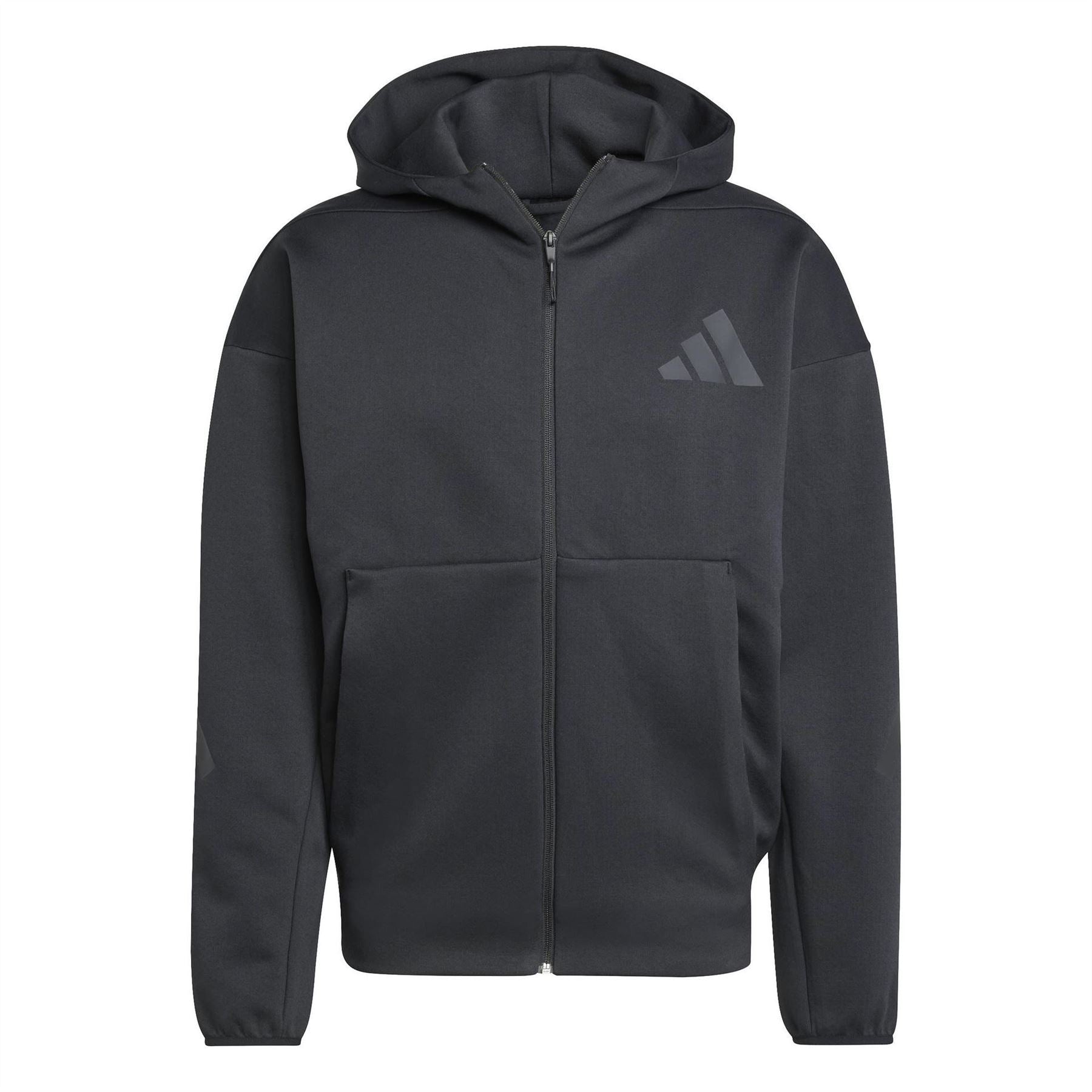 adidas Mens Full Zip Hooded Track Jacket