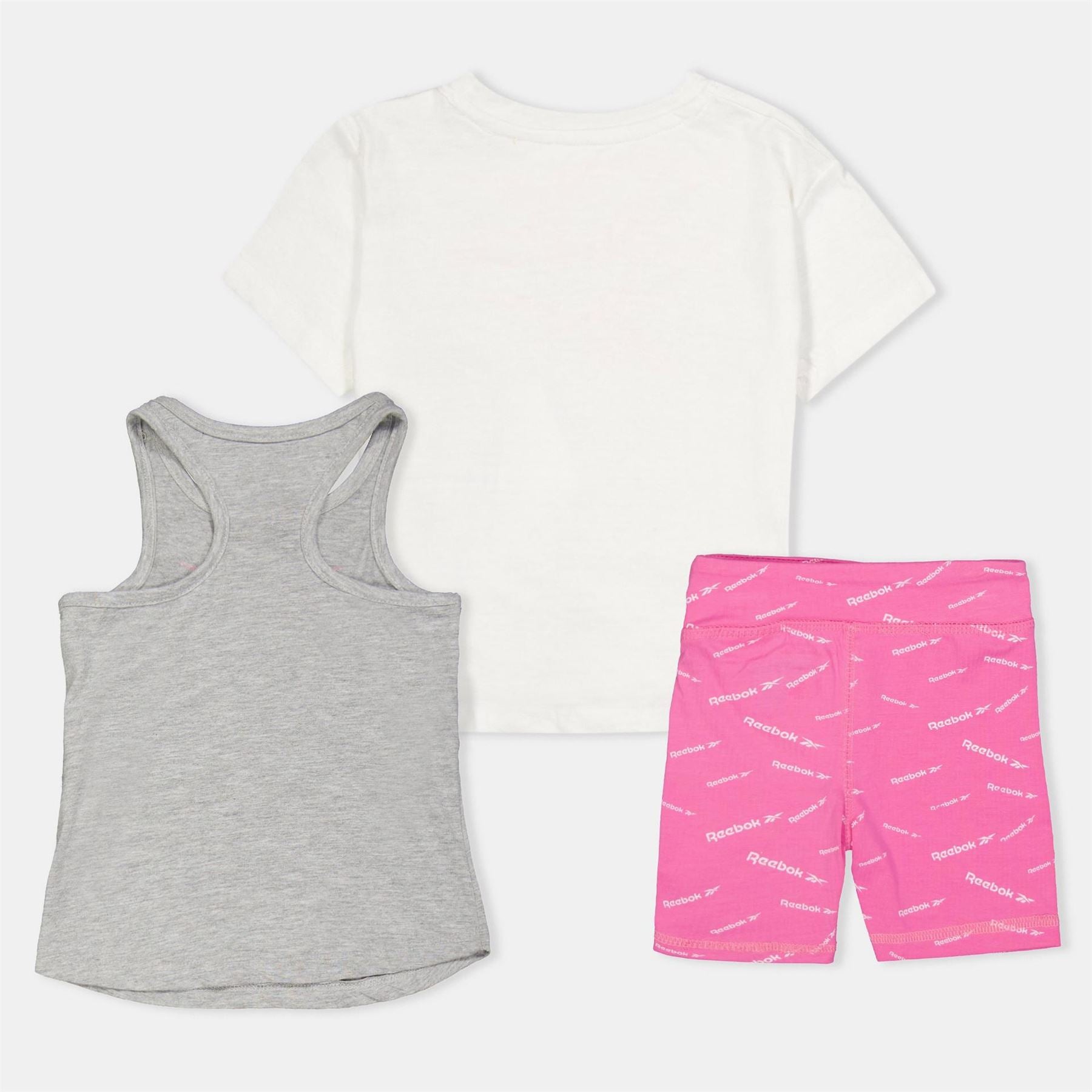Reebok Crew Neck Short Sleeve T-Shirt and Short Set