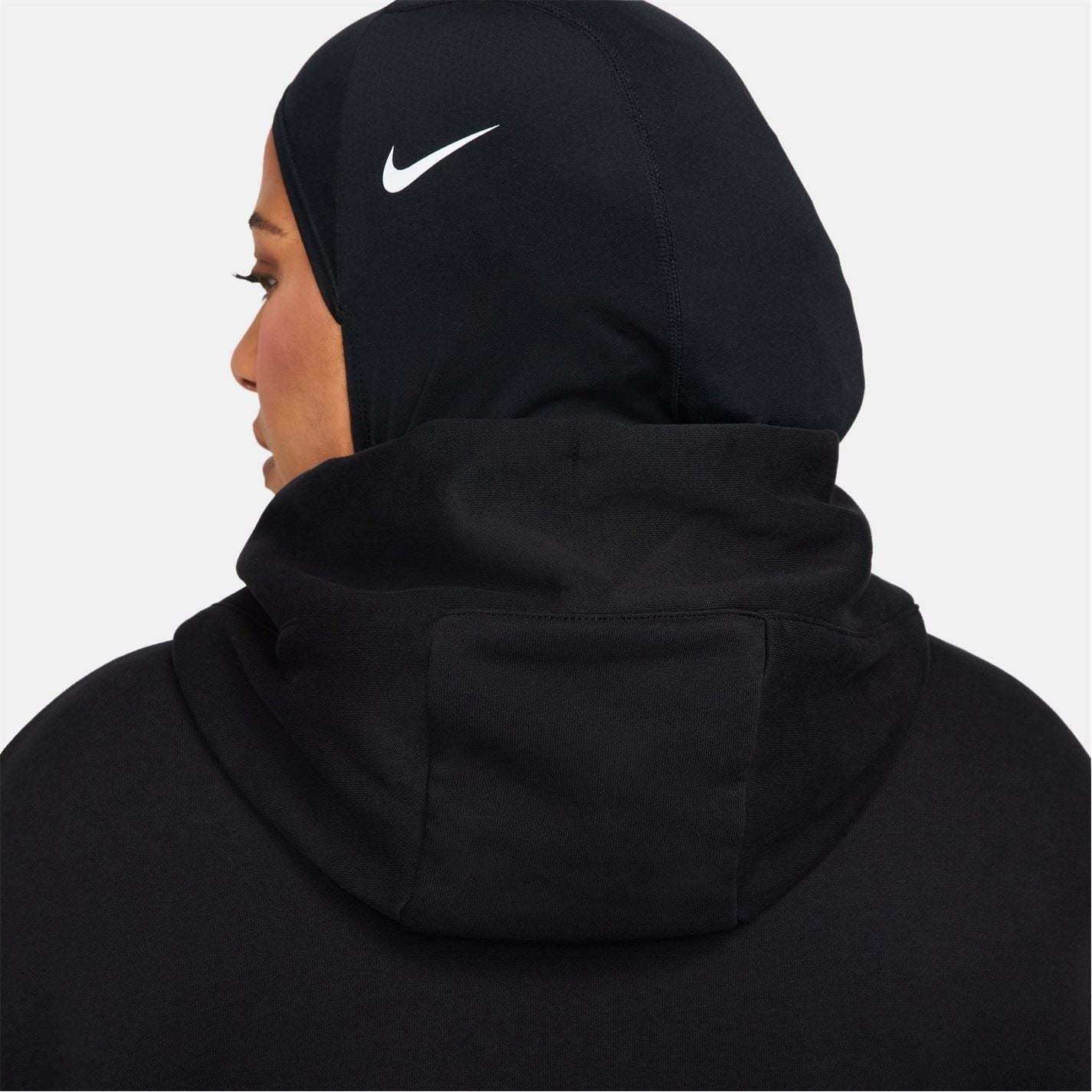 Nike Phoenix Fleece Oversize Fit Drop Shoulder Long Sleeve Hooded Neck Sweatshirt