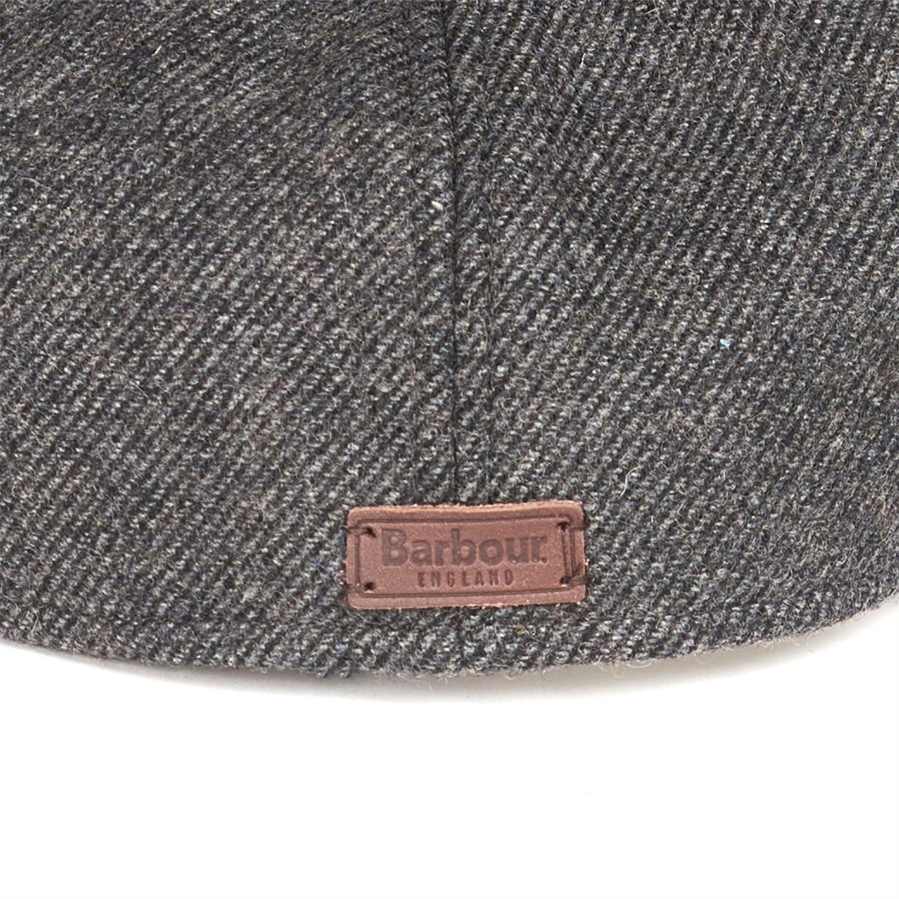 Barbour Claymore Wool Herringbone Baker Boy Hat