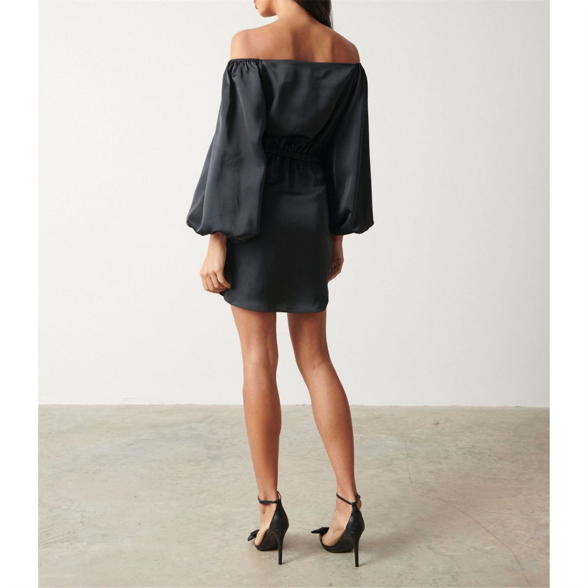 Pretty Lavish P Fern Bardot Mini Dress