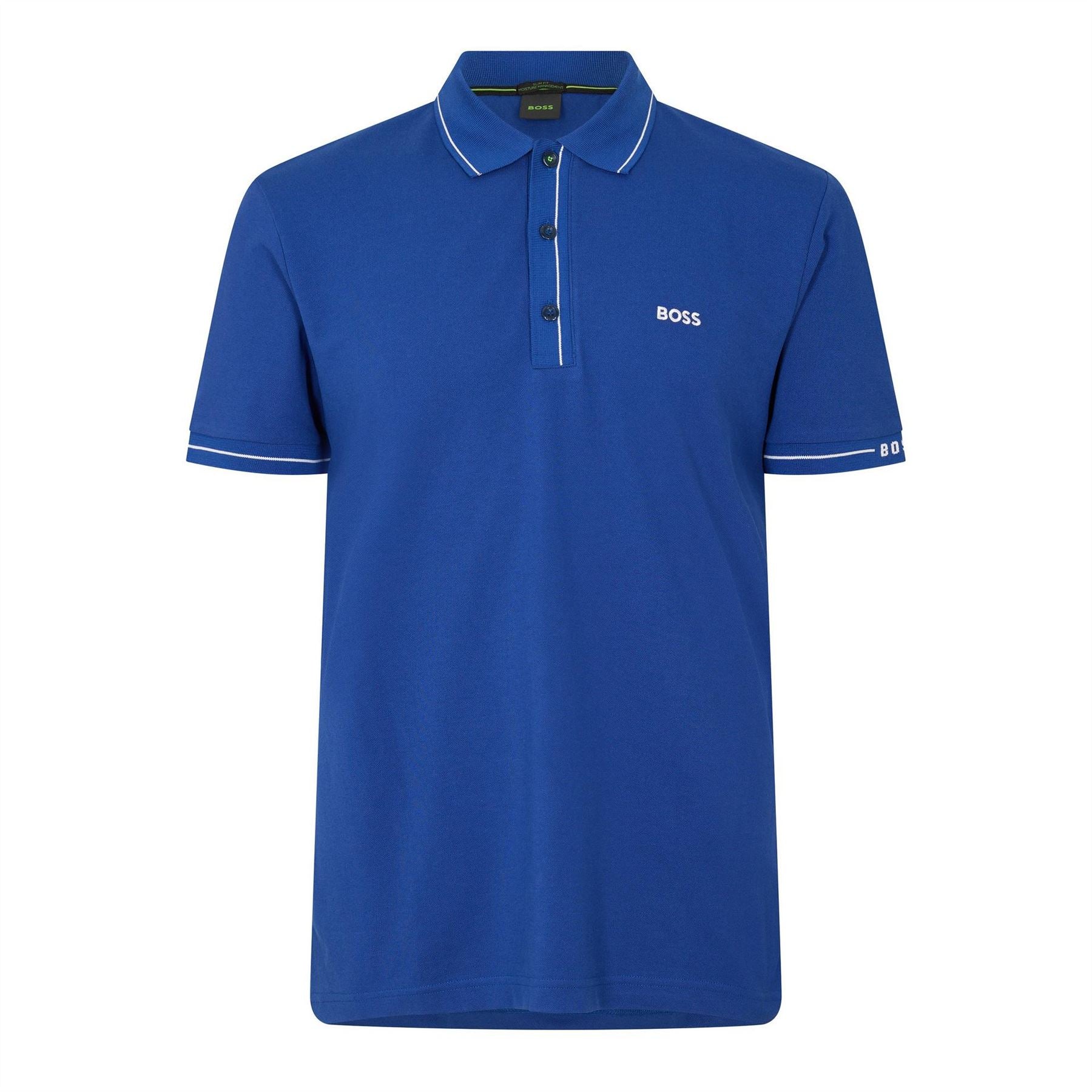 Boss Collared Neck Short Sleeve Regular Fit Shirt