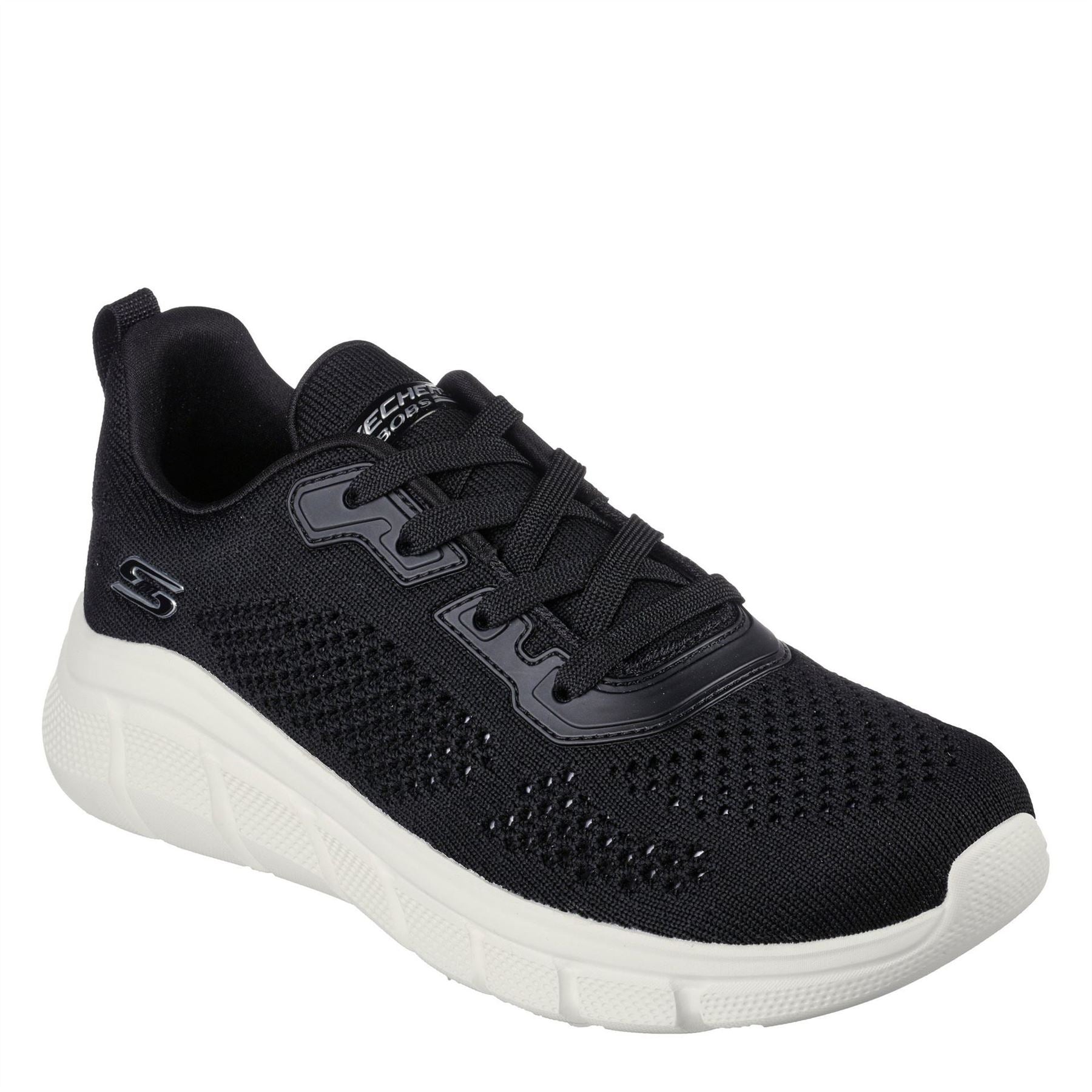 Skechers Bobsbflex Lace Up Low Top Sneakers
