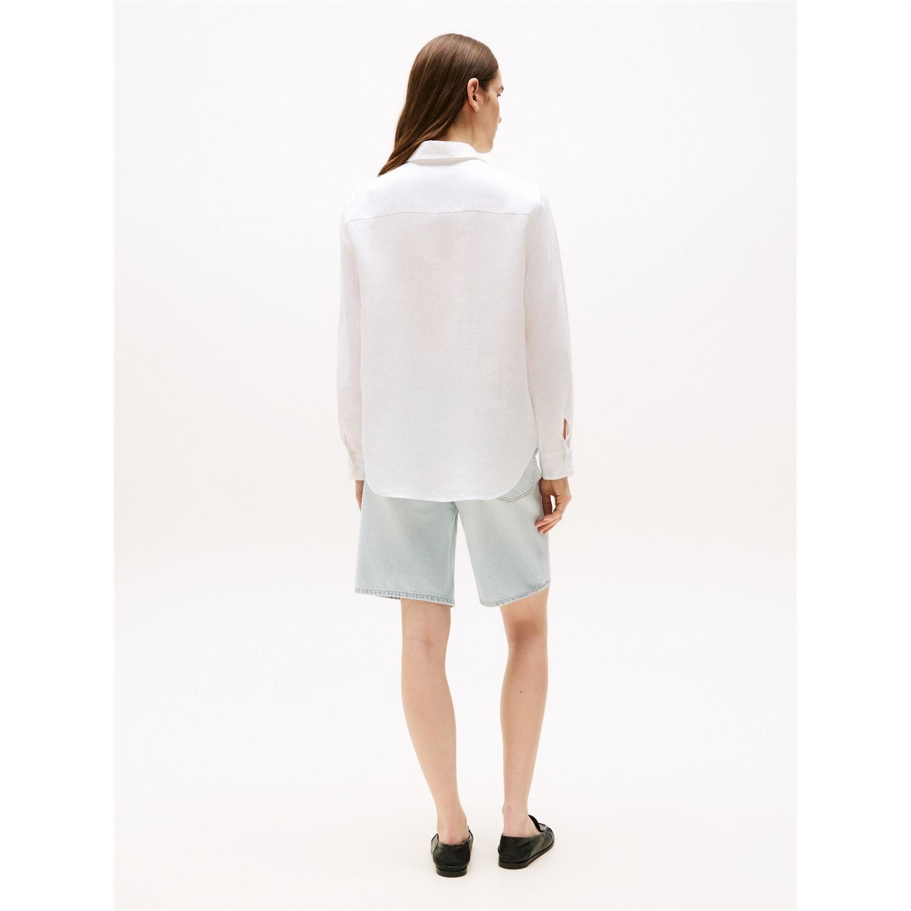Tommy Hilfiger Long Sleeve Plain Shirt