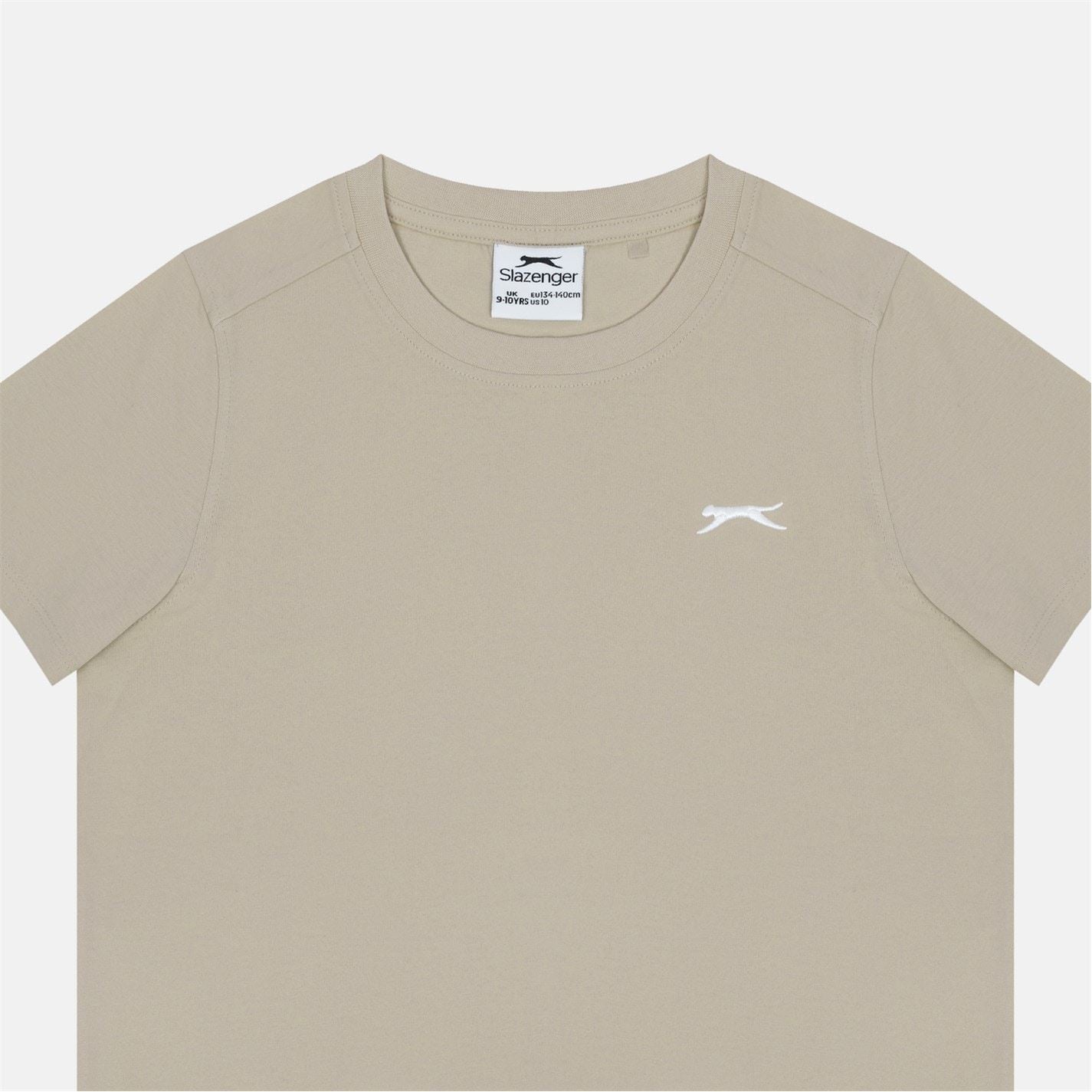 Slazenger Junior Boys Plain Tee Shirt