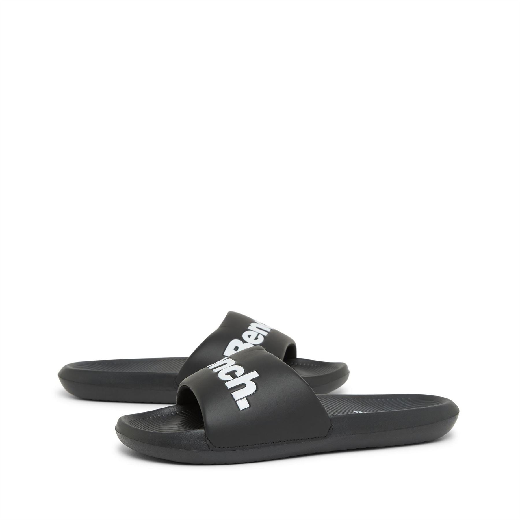 Bench Cruise Logo Print Open Toe Slides
